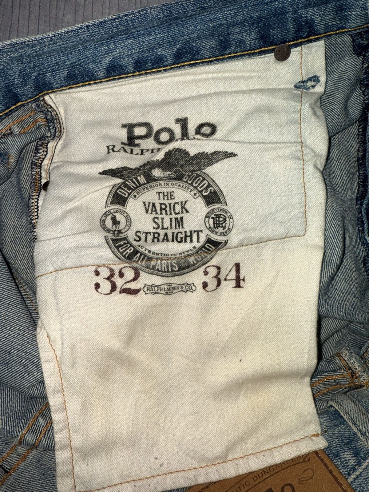 Polo Ralph Lauren Polo Ralph Lauren VSS Jeans Size US 34 / EU 50 - 4 Thumbnail