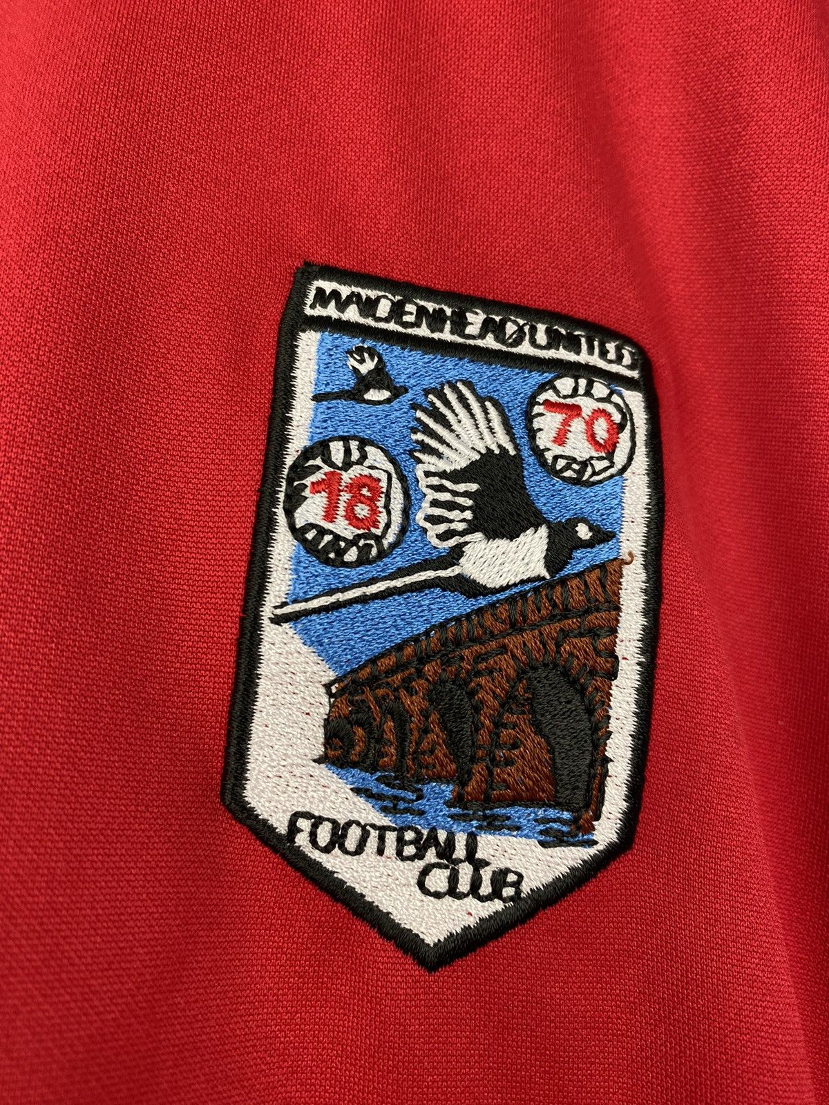Vintage Maidenhead United 2008 2009 #5 Match Worn Soccer Jersey PSG Size US XL / EU 56 / 4 - 3 Thumbnail