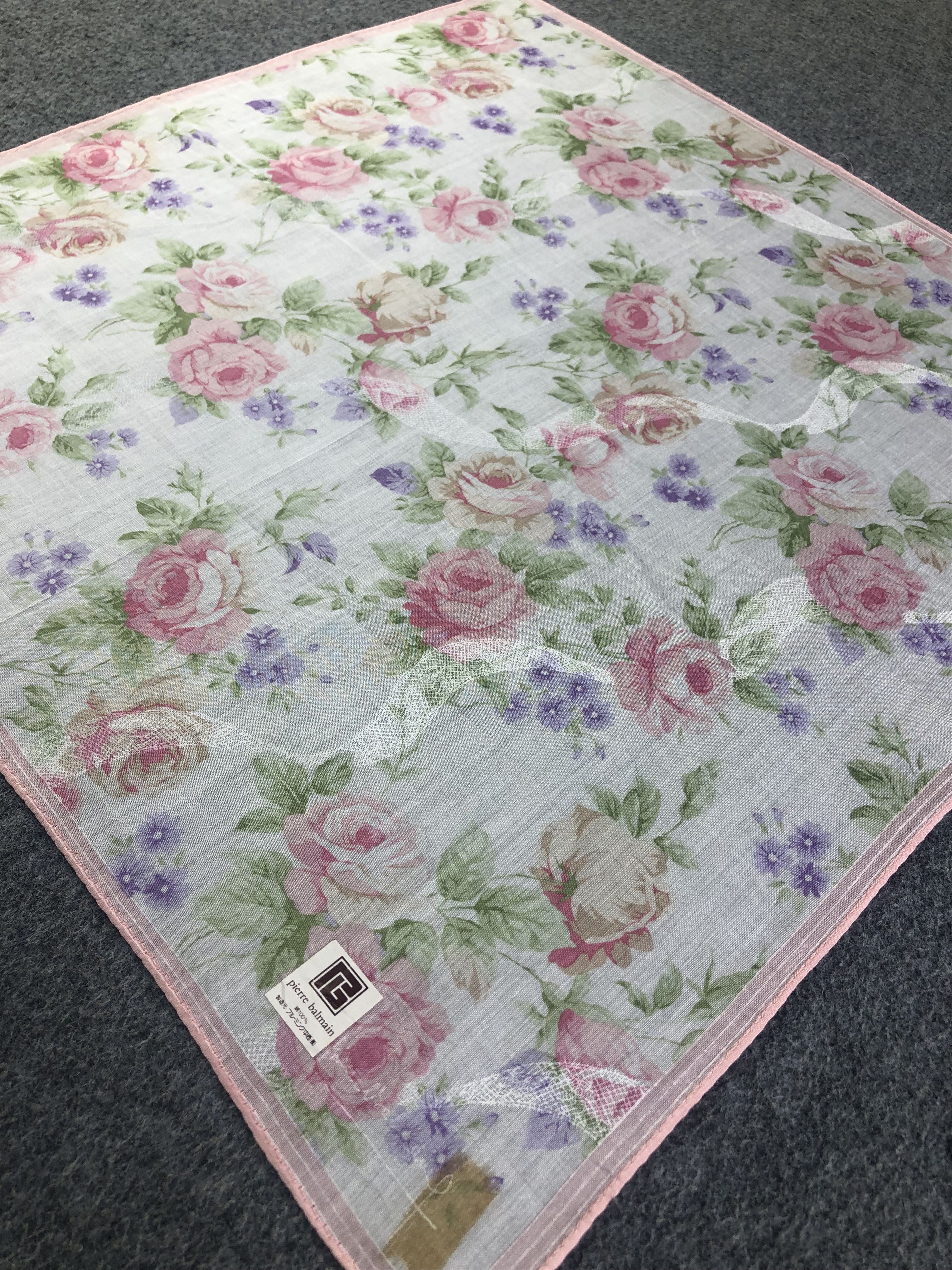 Pierre Balmain Pierre Balmain Handkerchief / Bandana / Neckerchief C482 Size ONE SIZE - 4 Thumbnail