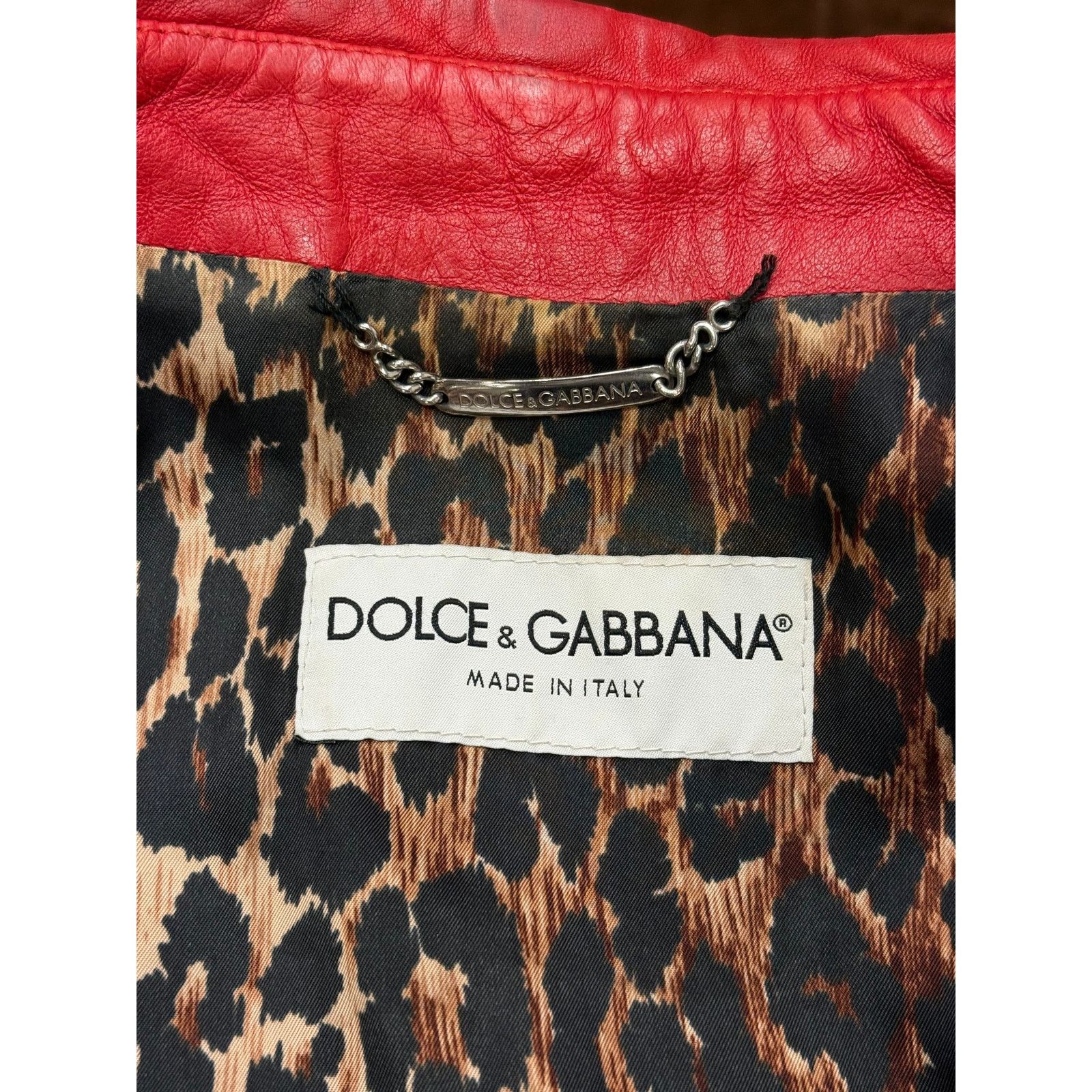 Dolce & Gabbana 2001 Dolce & Gabbana “45” runway leather racing jacket Size US S / EU 44-46 / 1 - 10 Thumbnail