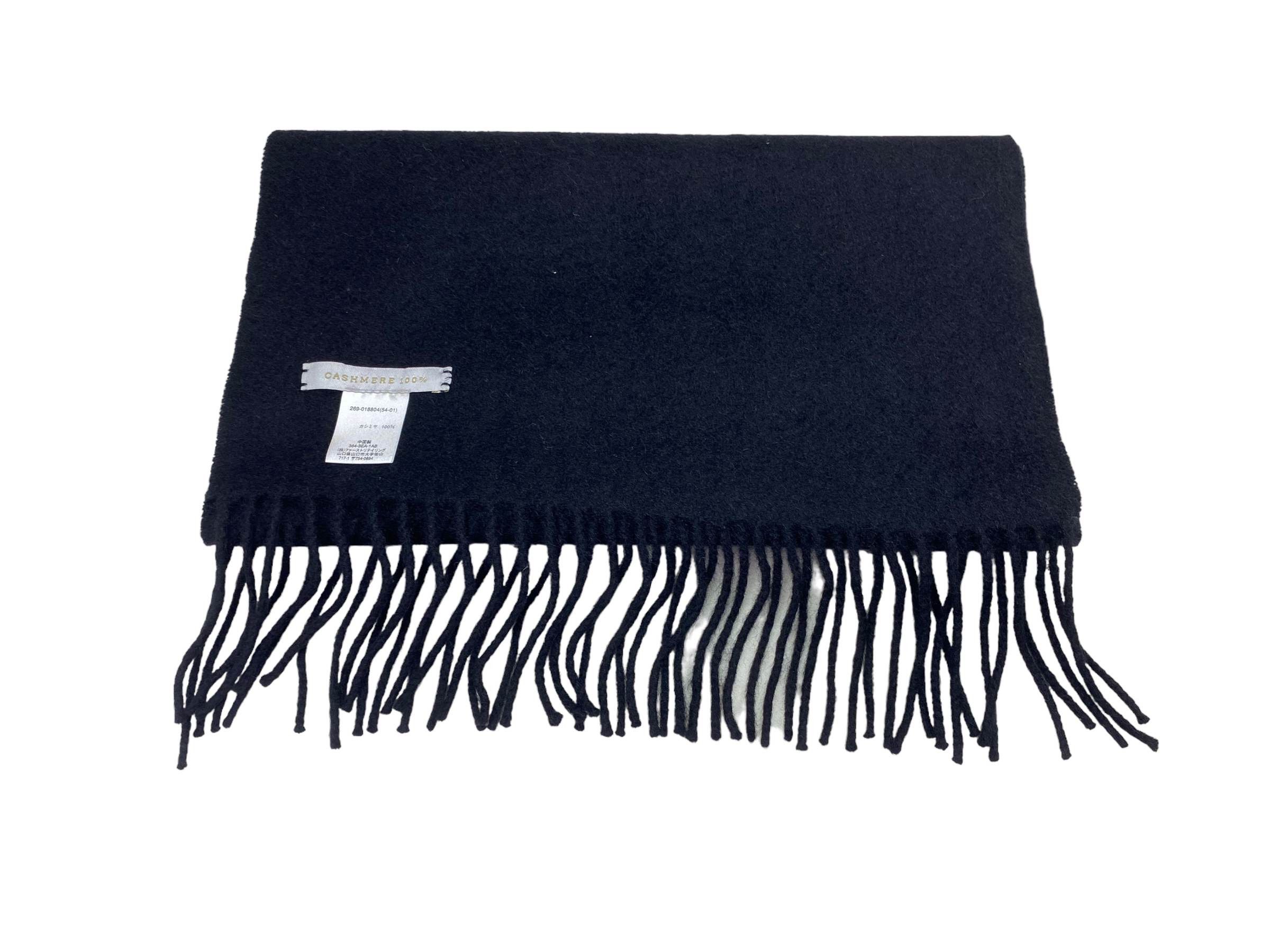 Vintage Vintage Japanese Pure Cashmere Scarf Soft Luxury 90s Japan Size ONE SIZE - 7 Thumbnail