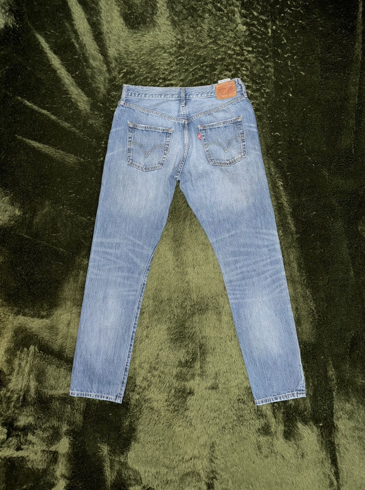 Levi's [W28/L32] Levi’s 501 Leather Patch Vintage Wash Denim Pants Size US 28 / EU 44 - 7 Thumbnail