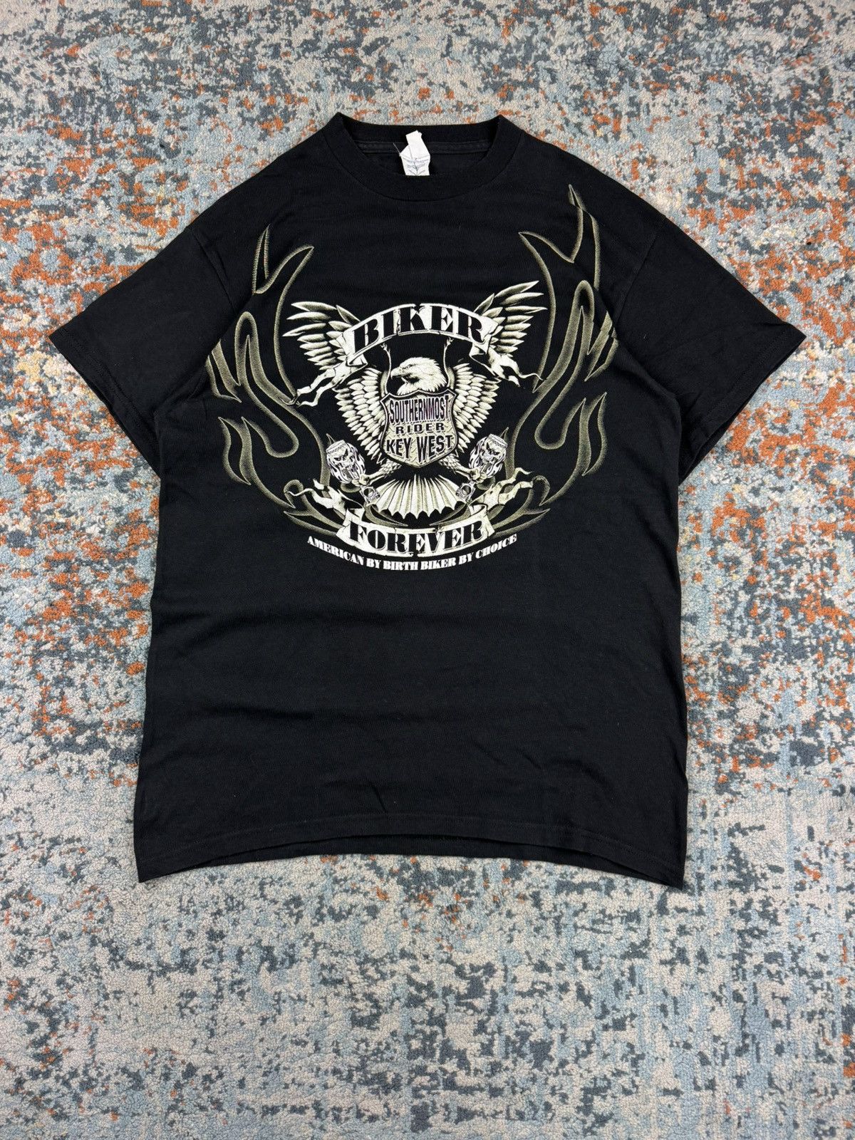 Vintage × West Coast Choppers Vintage 00s biker forever tribal harley style graphic tee Size US M / EU 48-50 / 2 - 1 Thumbnail