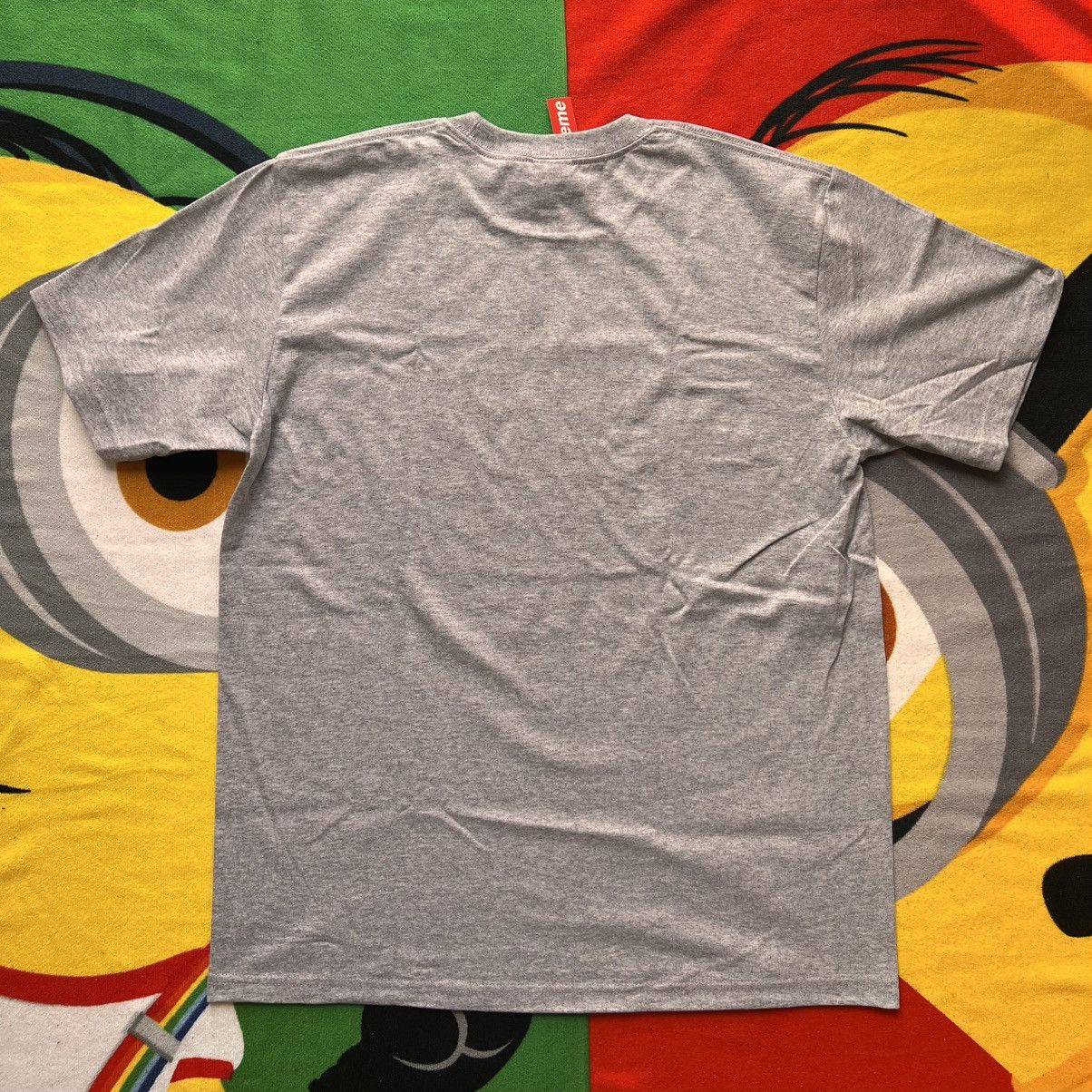 Supreme Supreme Arabic Box Logo Tee Grey M red t-shirt white ss26 Size US M / EU 48-50 / 2 - 8 Thumbnail