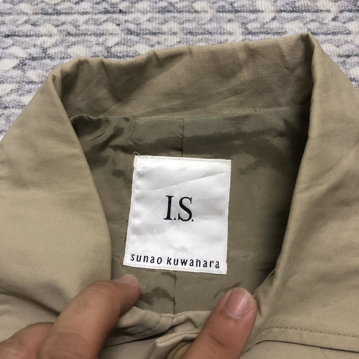 Issey Miyake × Japanese Brand Rare Distressed I.S. Sunao Kuwahara Long Jacket Size US XS / EU 42 / 0 - 15 Thumbnail