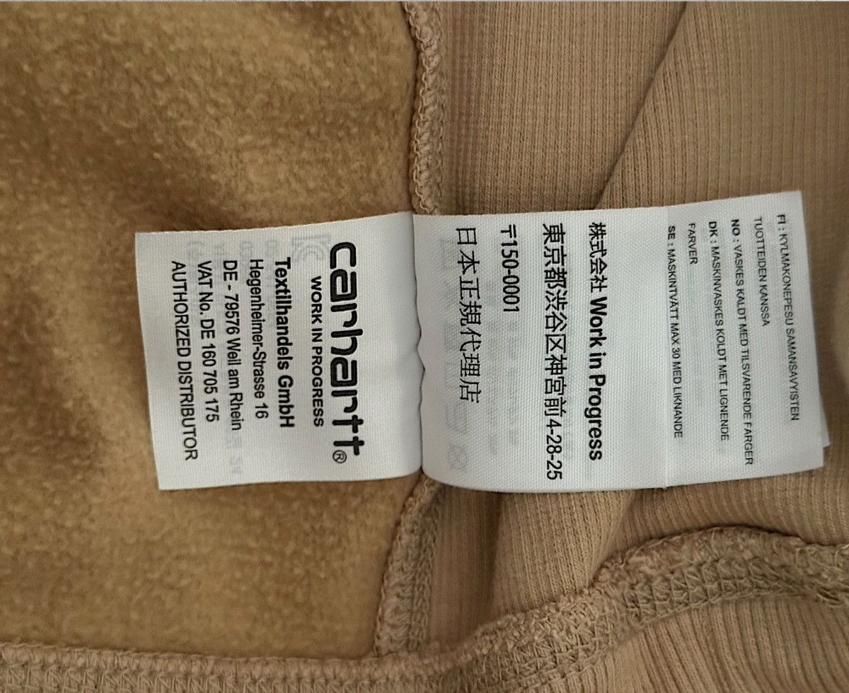 Carhartt Wip Carhartt WIP Vintage Wash Fleece Hoodie Size US S / EU 44-46 / 1 - 9 Thumbnail