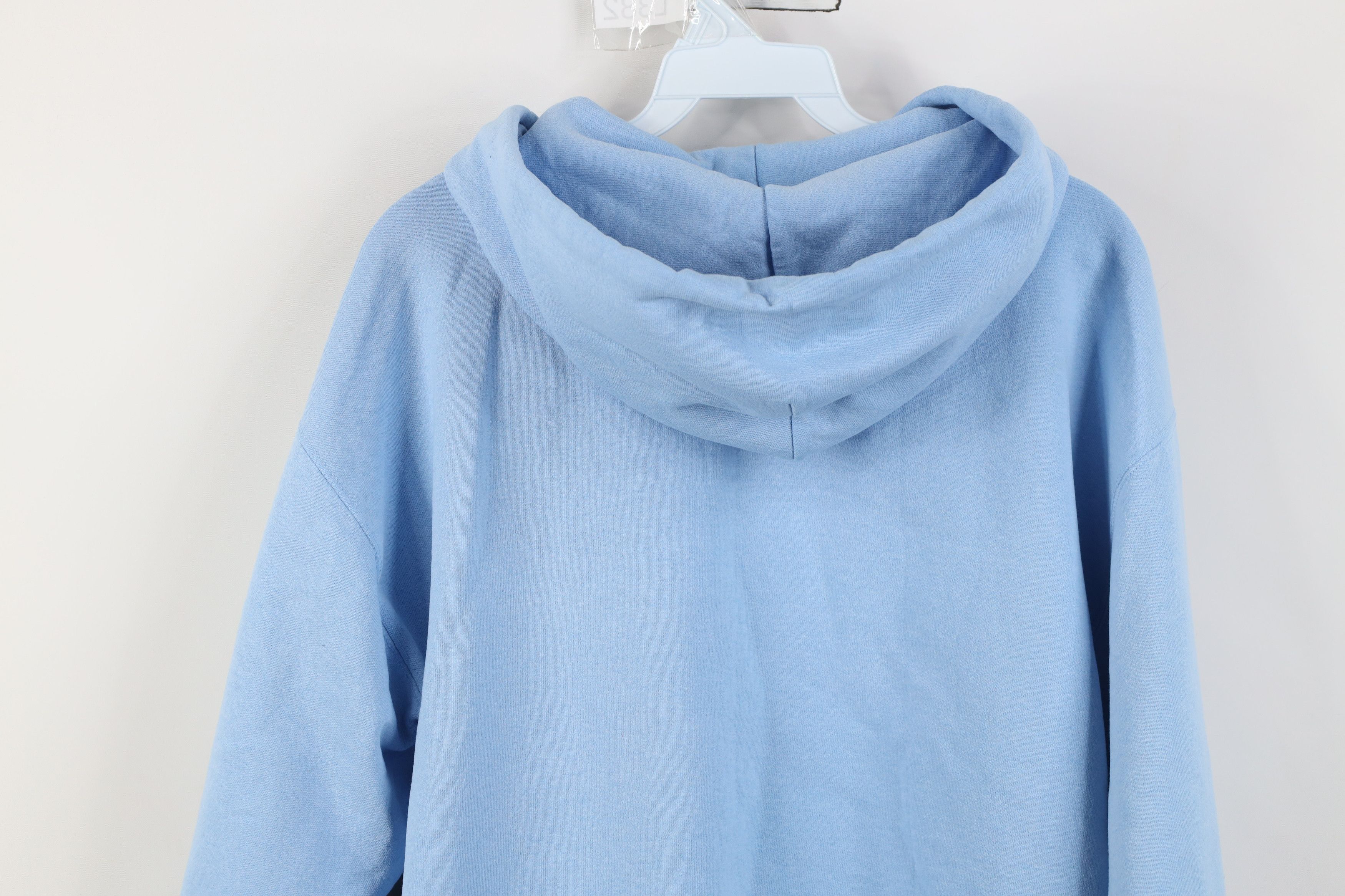 Champion Vintage 90s Champion Full Zip Hoodie Sweatshirt Blue Size US M / EU 48-50 / 2 - 15 Thumbnail