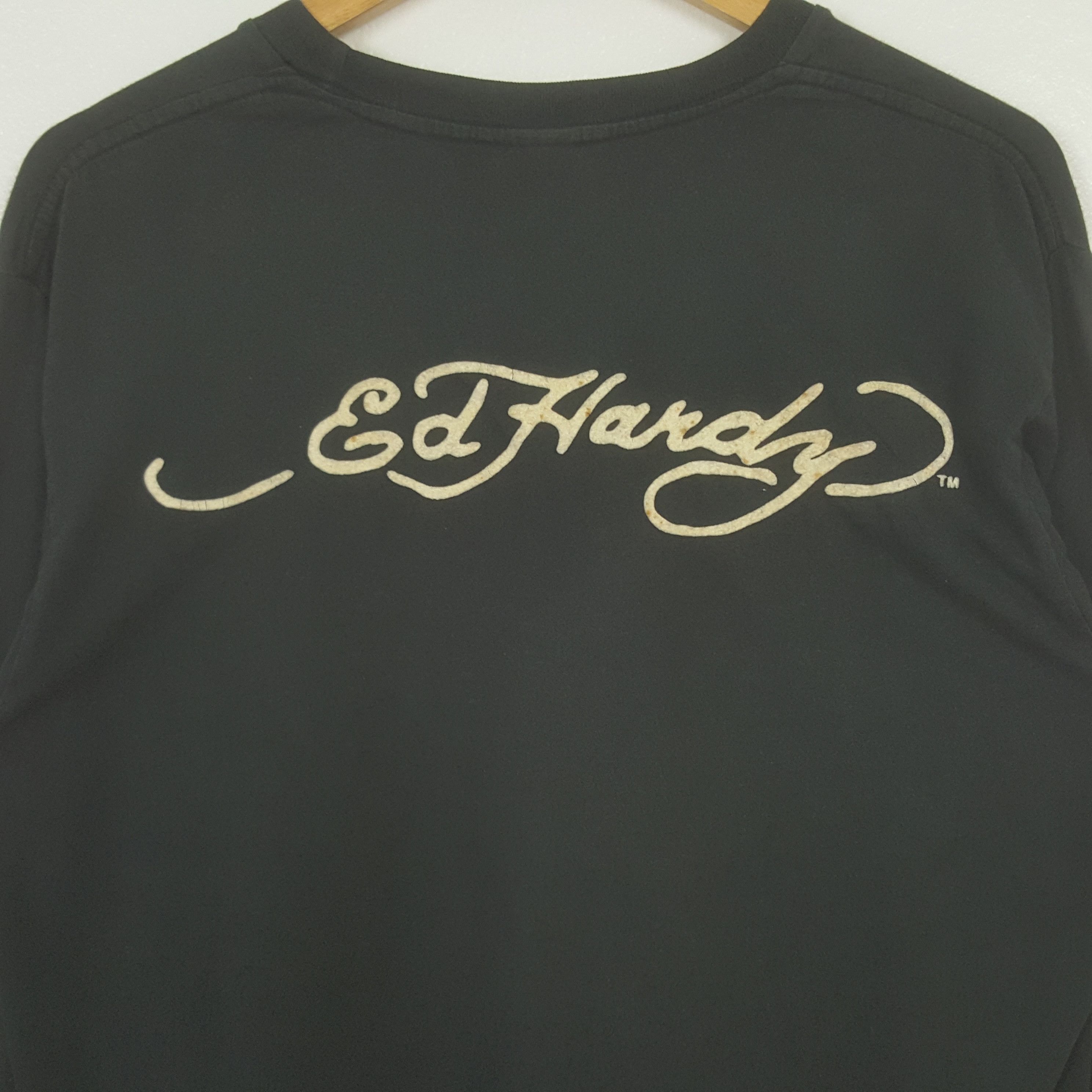 Ed Hardy Vintage Ed Hardy by Christian Audigier Tshirt C312N3 Size US L / EU 52-54 / 3 - 4 Thumbnail