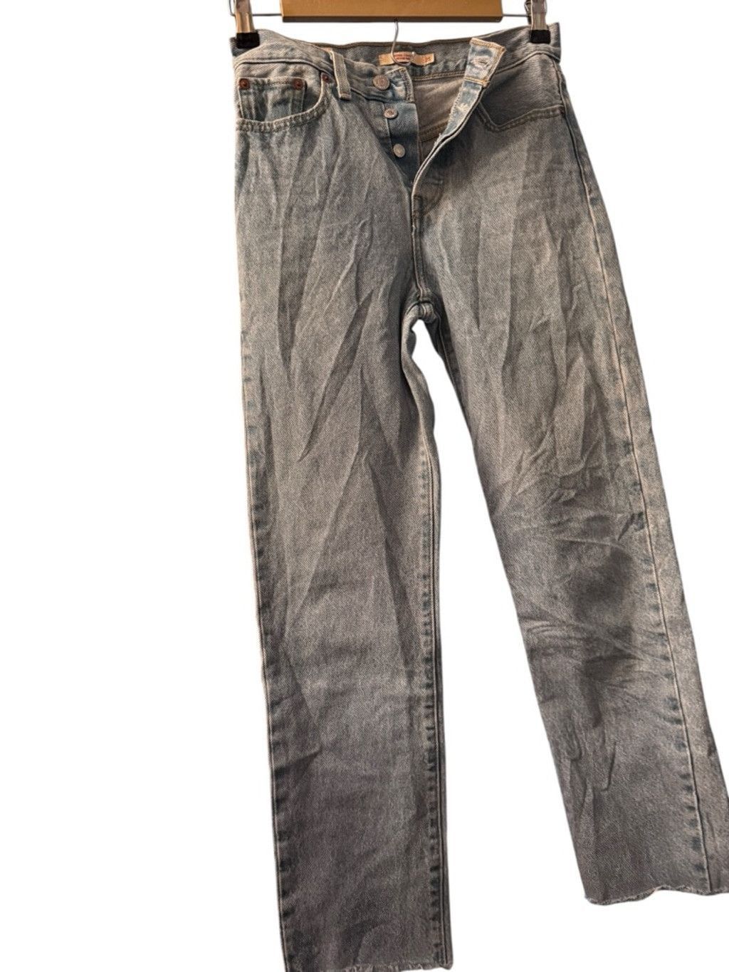 Levi's Levi's Premium Wedgie Straight Jeans -25x28 Size 25" / US 0 / IT 36 - 2 Thumbnail