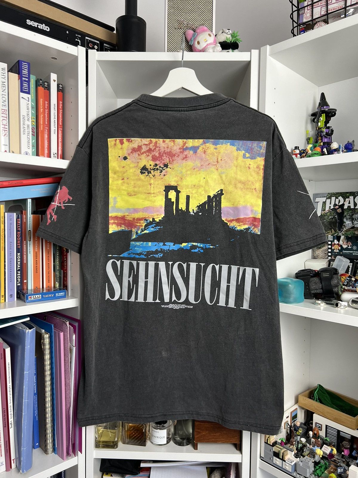 Anime × Japanese Brand × Vintage Vintage 90s Giant Neon Genesis Evangelion t-shirt anime manga Size US M / EU 48-50 / 2 - 2 Thumbnail
