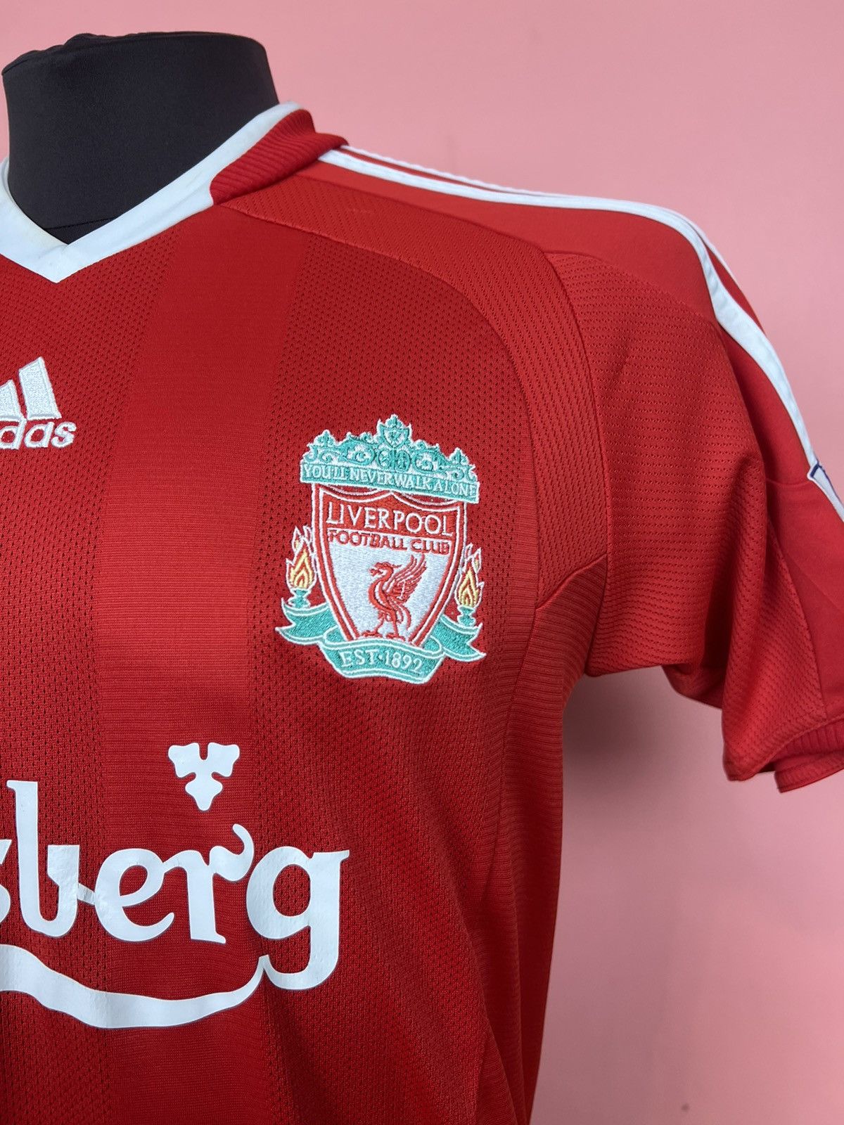 Adidas Adidas x Liverpool kids soccer jersey 8 Gerrard football Size US S / EU 44-46 / 1 - 5 Thumbnail