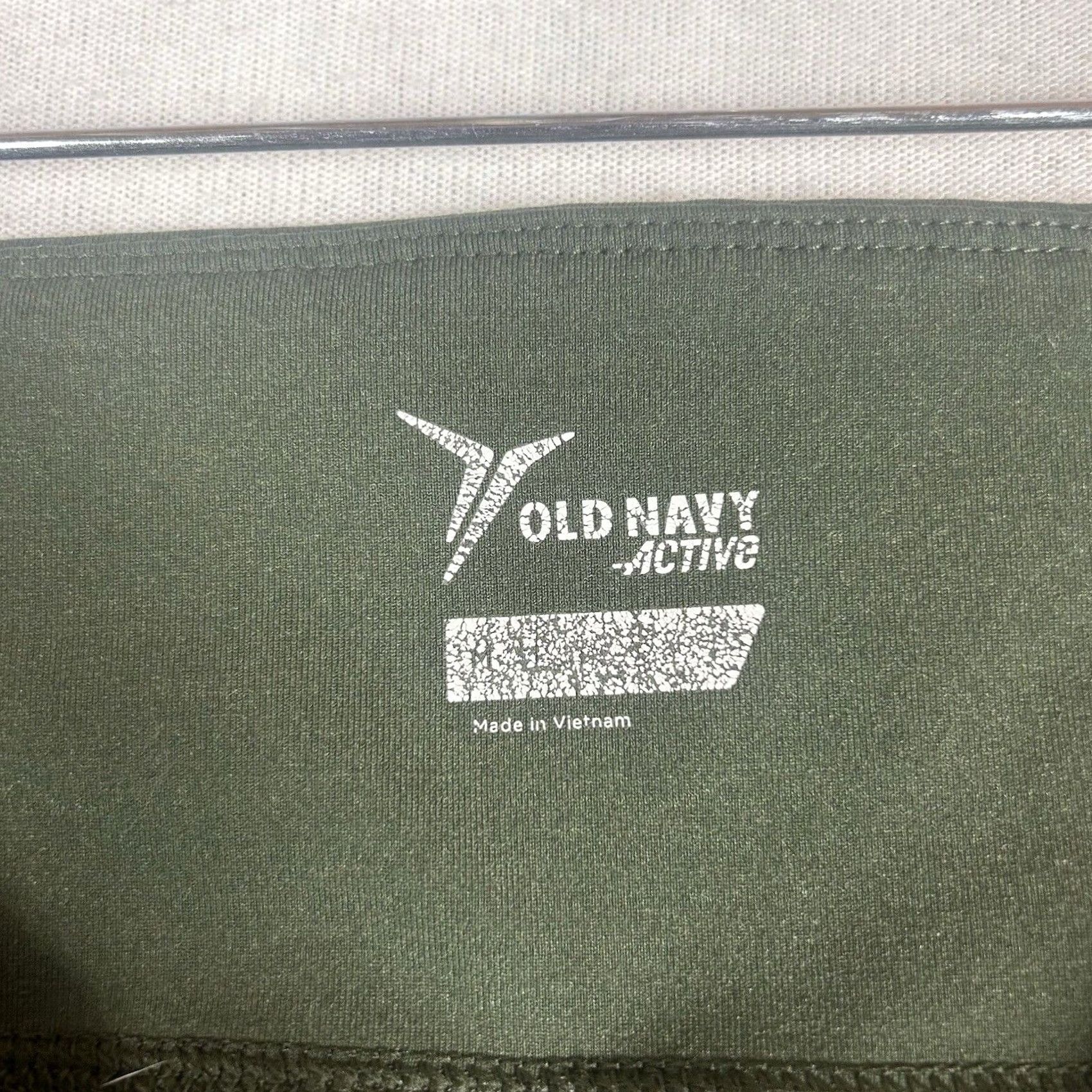 Old Navy Old Navy Active Leggings Womens Size Medium Green Yoga Activewear Gym Run Fit Size 32" / US 10 / IT 46 - 2 Thumbnail