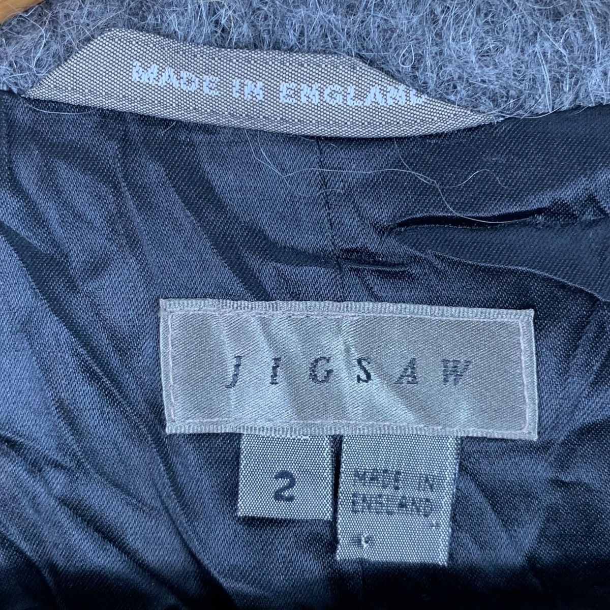 Jigsaw JIGSAW Made In England Casualwear Mohair Blazer Coat Jacket Size S / US 4 / IT 40 - 7 Thumbnail