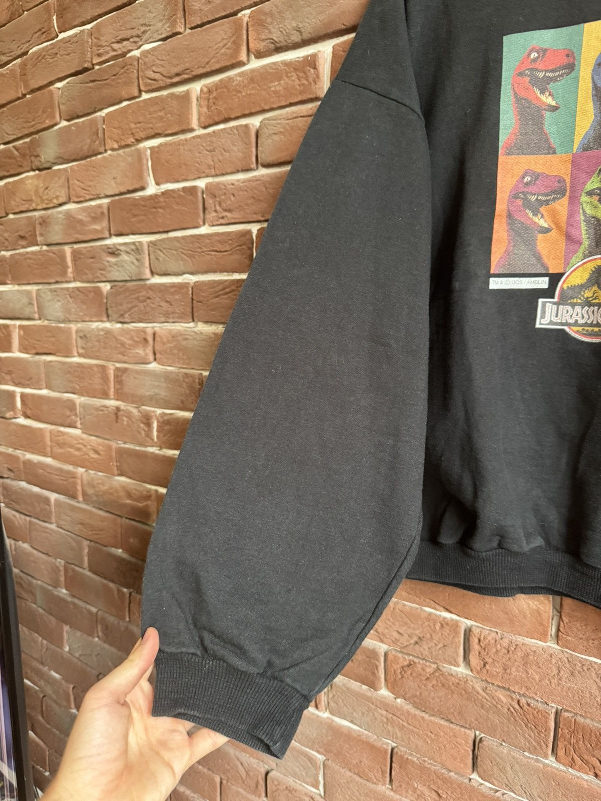 Vintage Vintage 90s Jurassic Park By Genesis Rare 1992 Crewneck Size US XXL / EU 58 / 5 - 9 Thumbnail