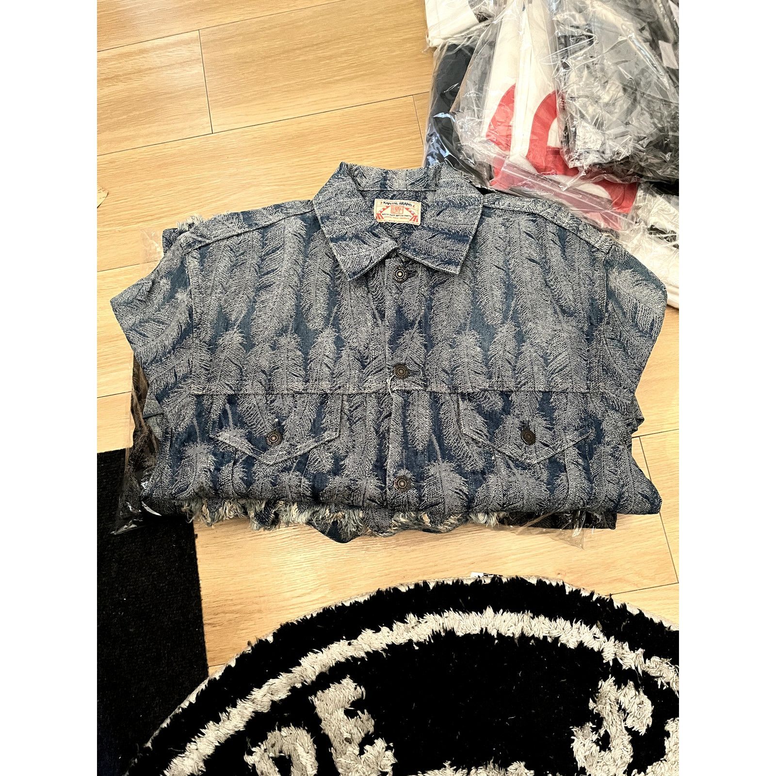 Kapital Kapital Magpie Feather 3rd Jacket Light Indigo Size US L / EU 52-54 / 3 - 3 Thumbnail