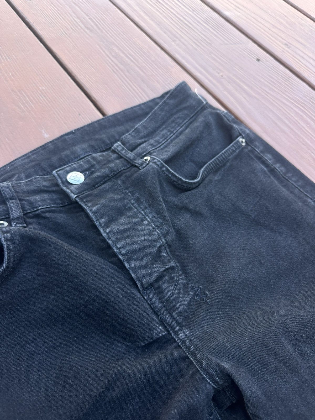 Ksubi Ksubi Jeans Women’s Slim Slouch Black Size 31" - 8 Thumbnail