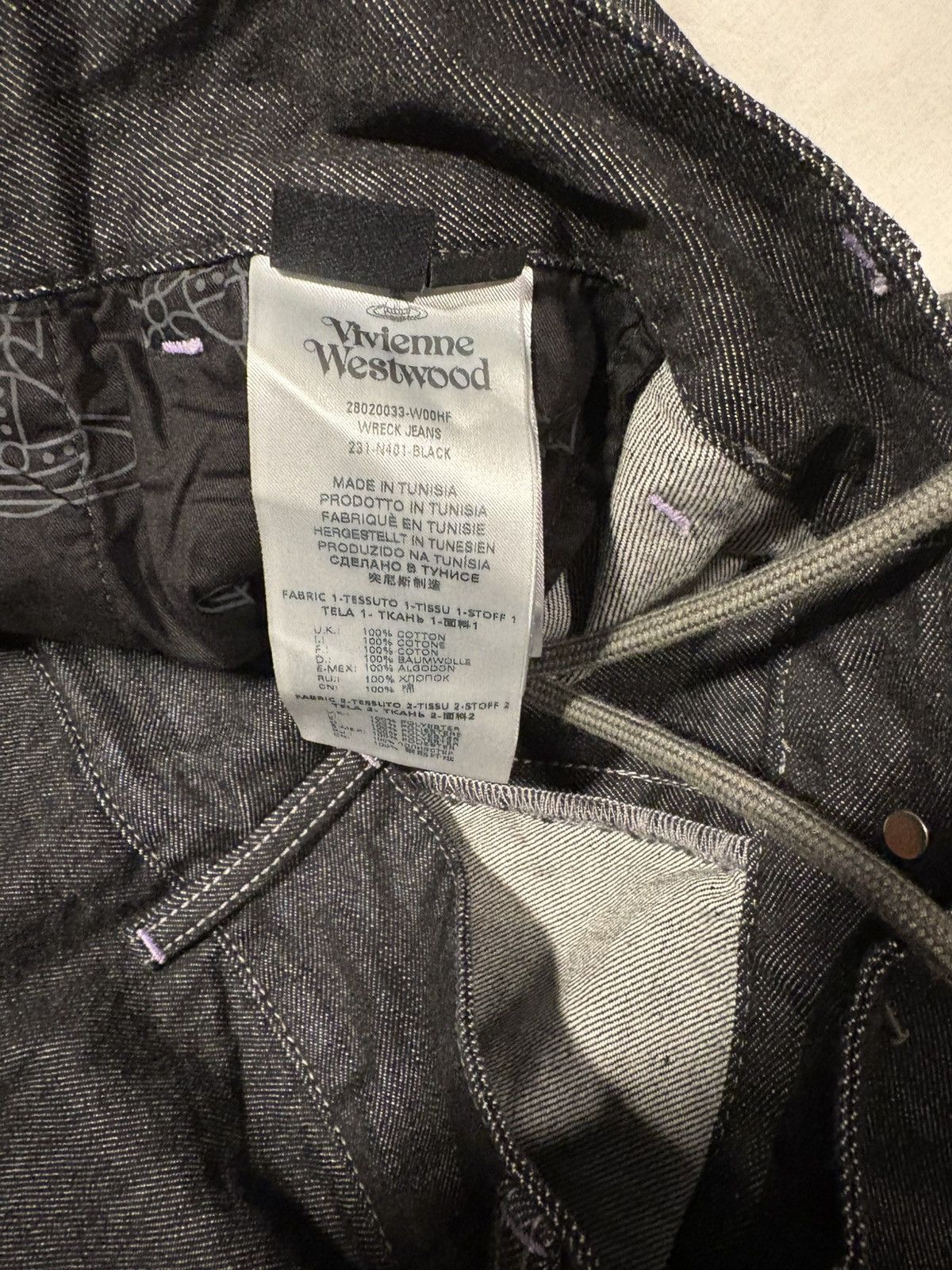 Vivienne Westwood Vivienne Westwood Wreck demin pants with shorts underneath. Size US 33 - 10 Thumbnail