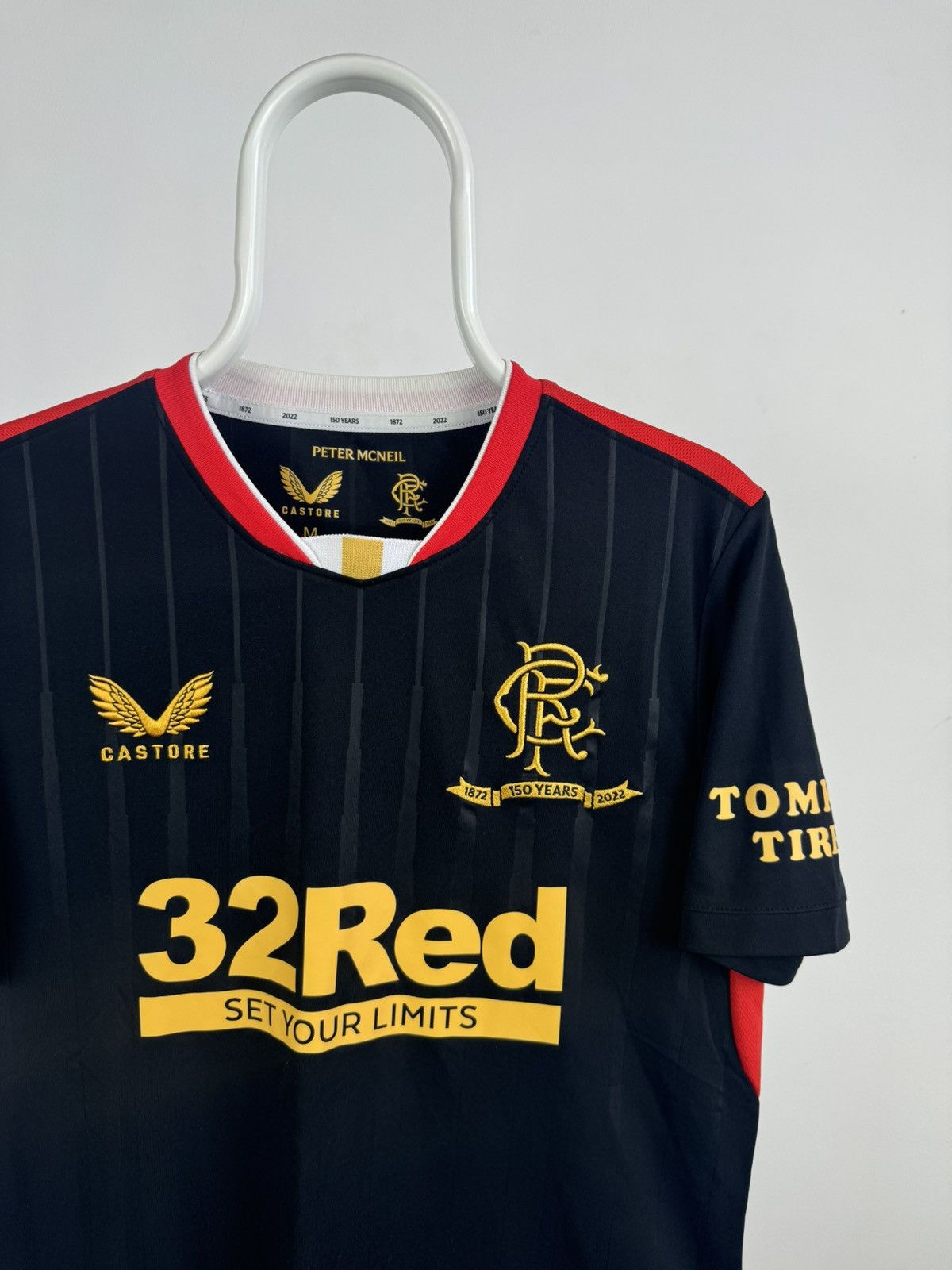 Castore Castore Rangers F.C. 2021-2022 Away 150 Years Jersey Shirt Size US M / EU 48-50 / 2 - 2 Thumbnail