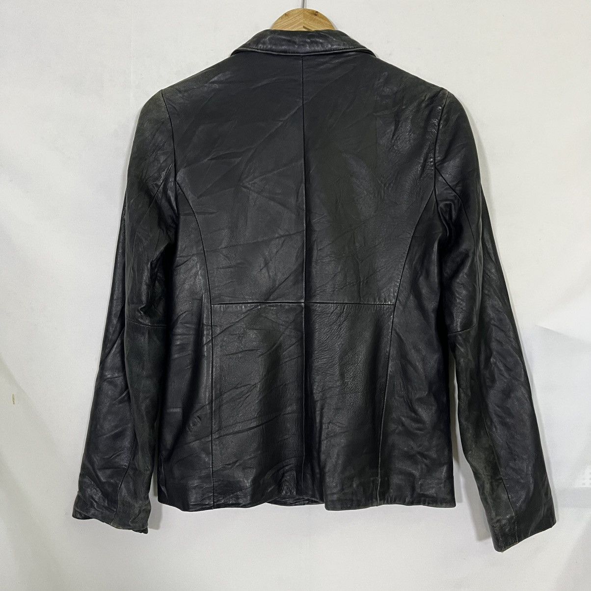 If Six Was Nine BANANA REPUBLIC GENUINE LEATHER JACKET Size US XS / EU 42 / 0 - 6 Thumbnail