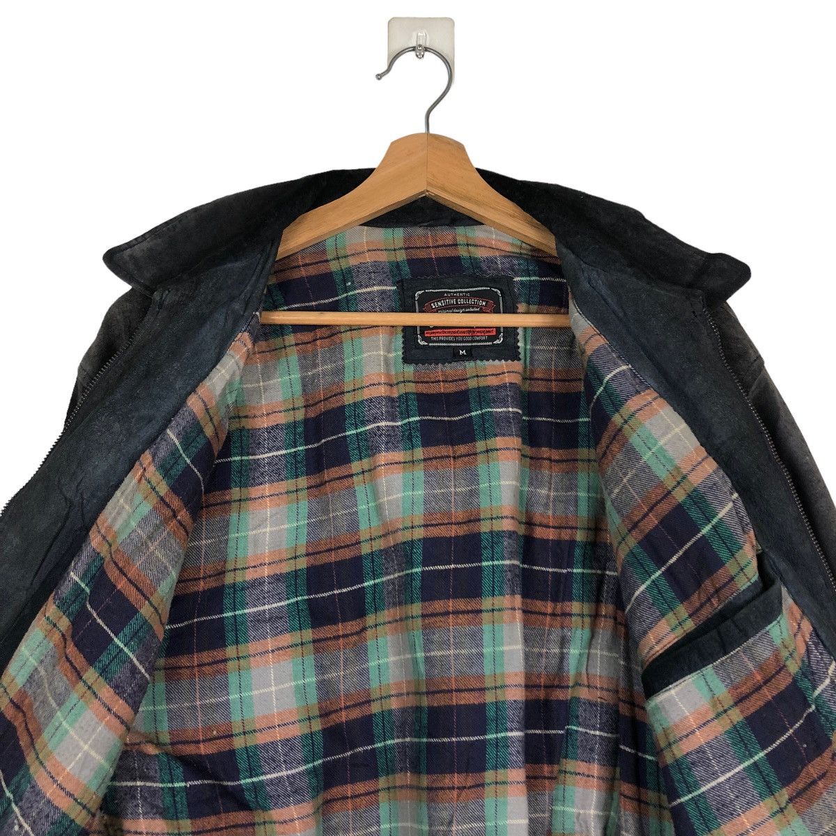 Japanese Brand 🔥Biker Genuine Leather Jacket Machope Issey Miyake Blanket Size US M / EU 48-50 / 2 - 14 Thumbnail