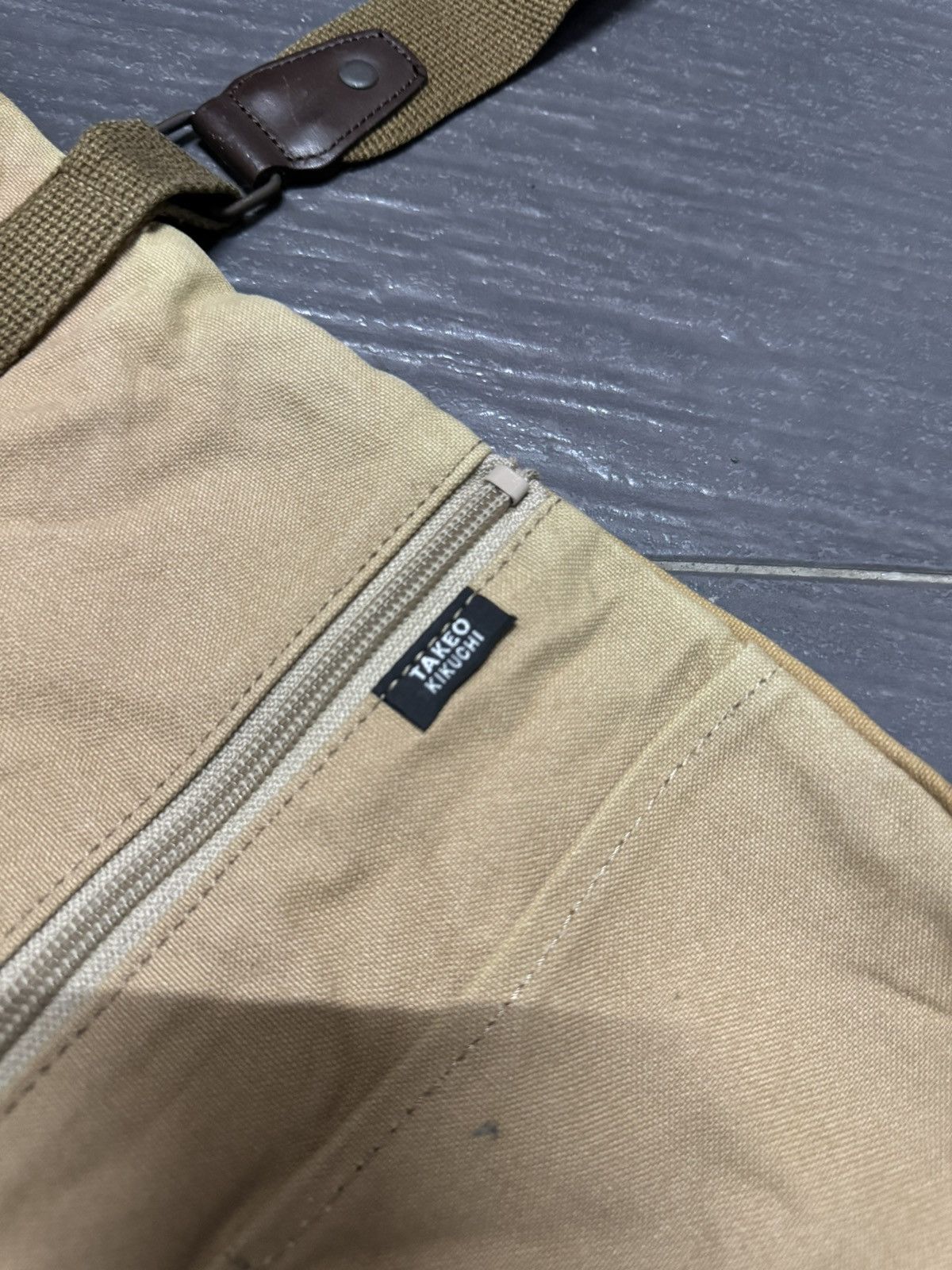 Takeo Kikuchi TAKEO CANVAS SLING BAG Size ONE SIZE - 3 Thumbnail