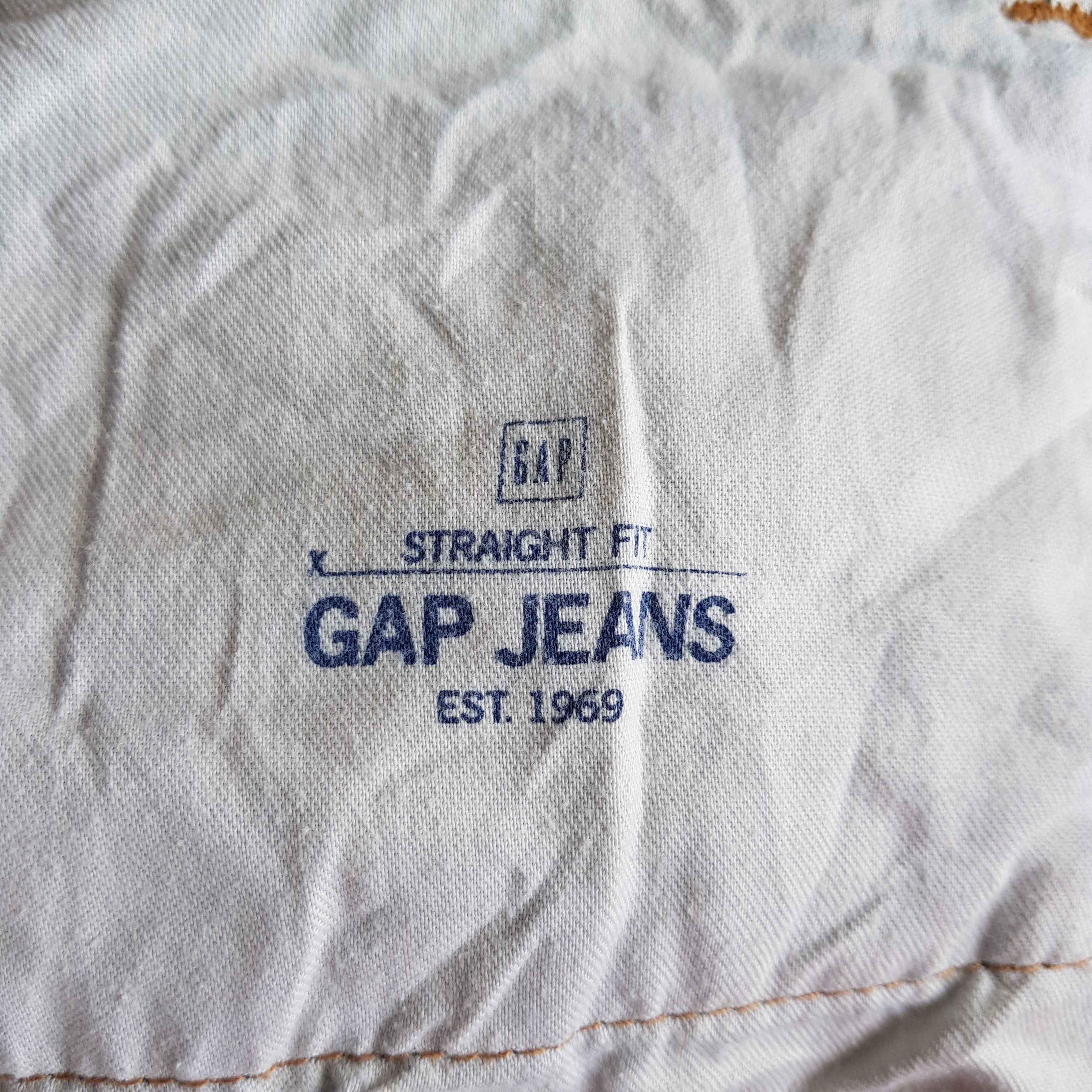 Gap GAP Jeans Straight Cut GAP Denim Japanese Denim Pants Size US 32 / EU 48 - 9 Thumbnail