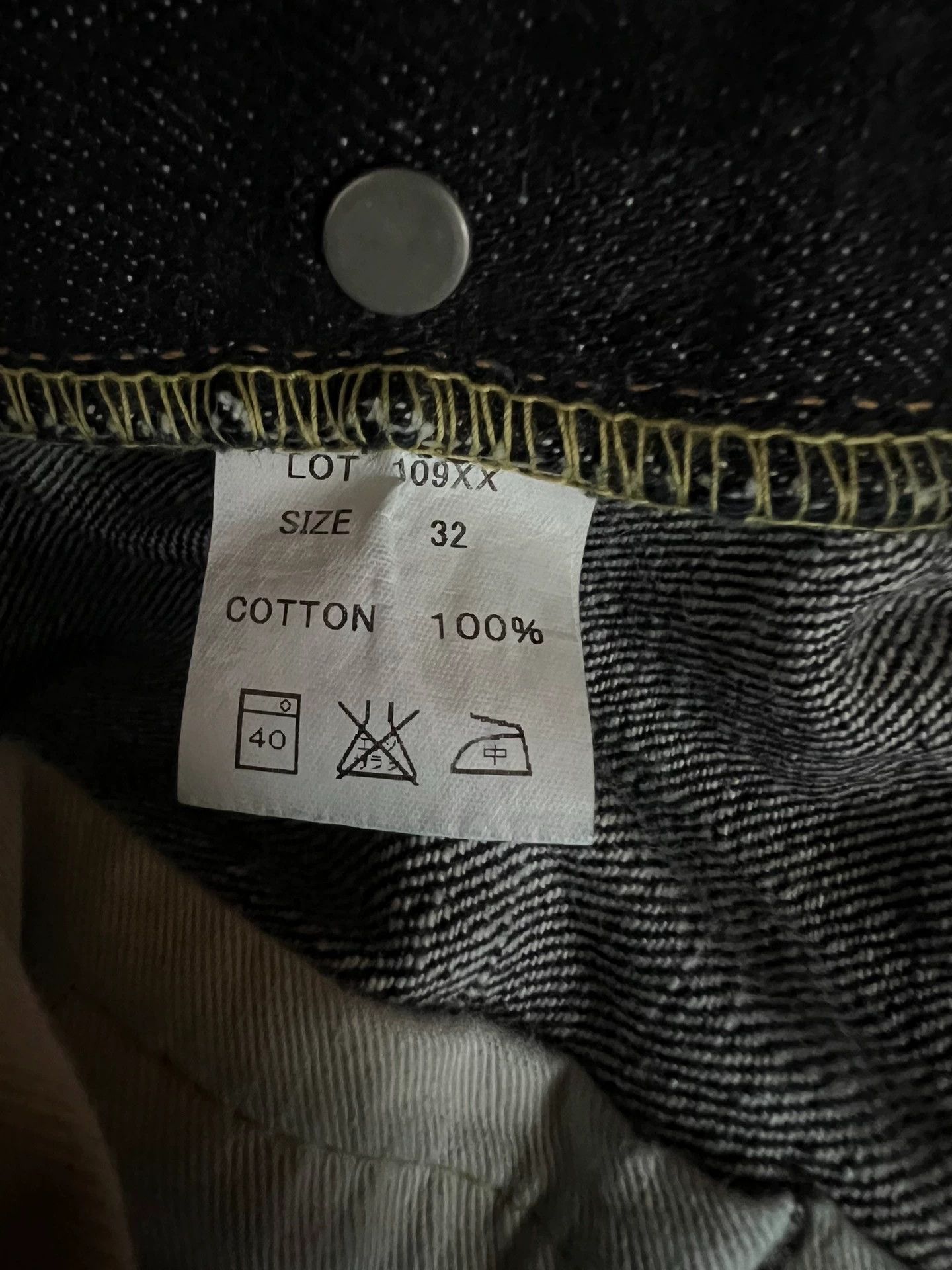 Full Count & Co. FullCount 1109xx JPN Selvedge Light Wash Slim Taper 32 Size US 32 / EU 48 - 8 Thumbnail