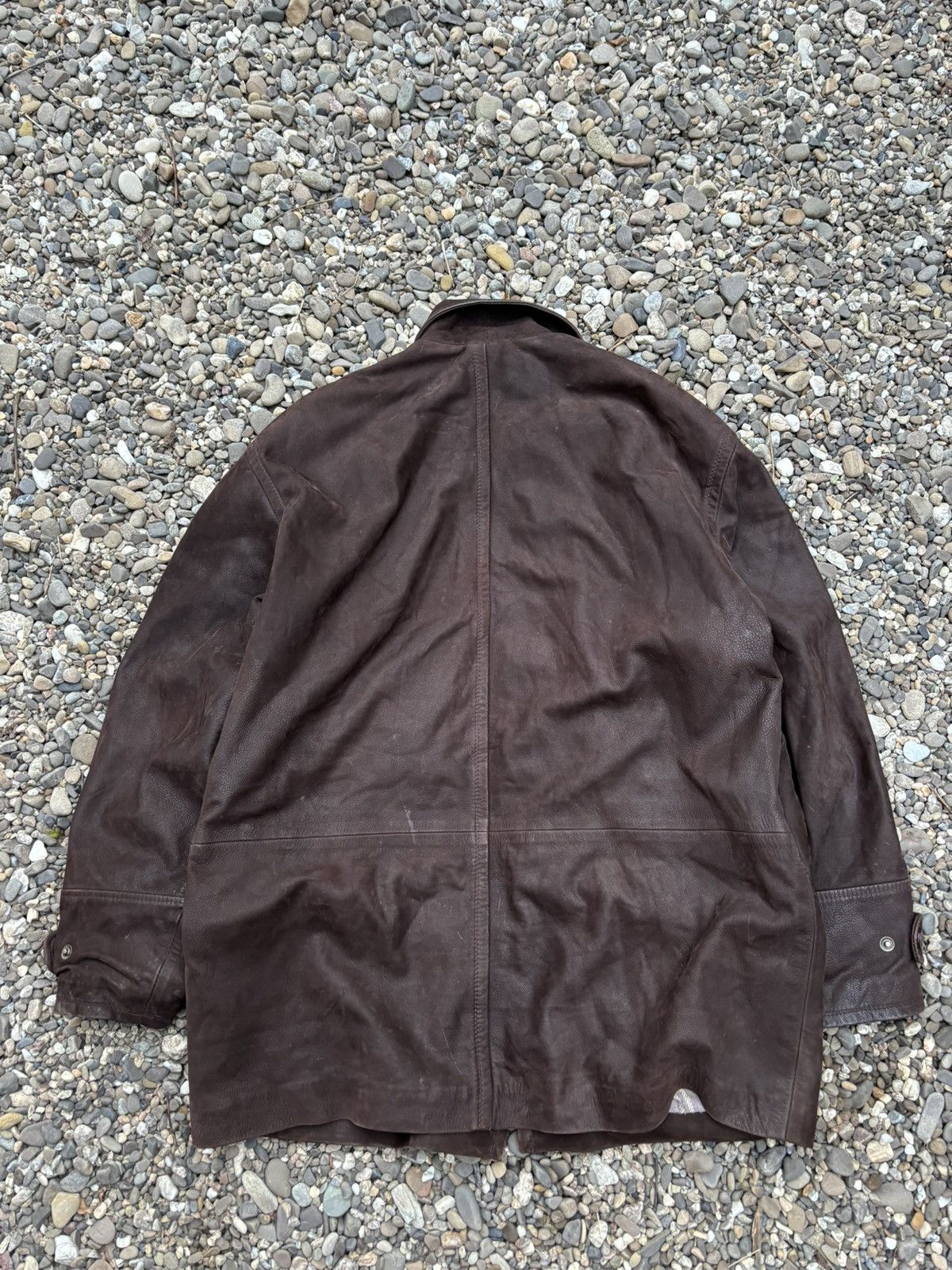 Vintage Vintage Proudfoot Brown Lambskin Leather Jacket Size US XL / EU 56 / 4 - 6 Thumbnail