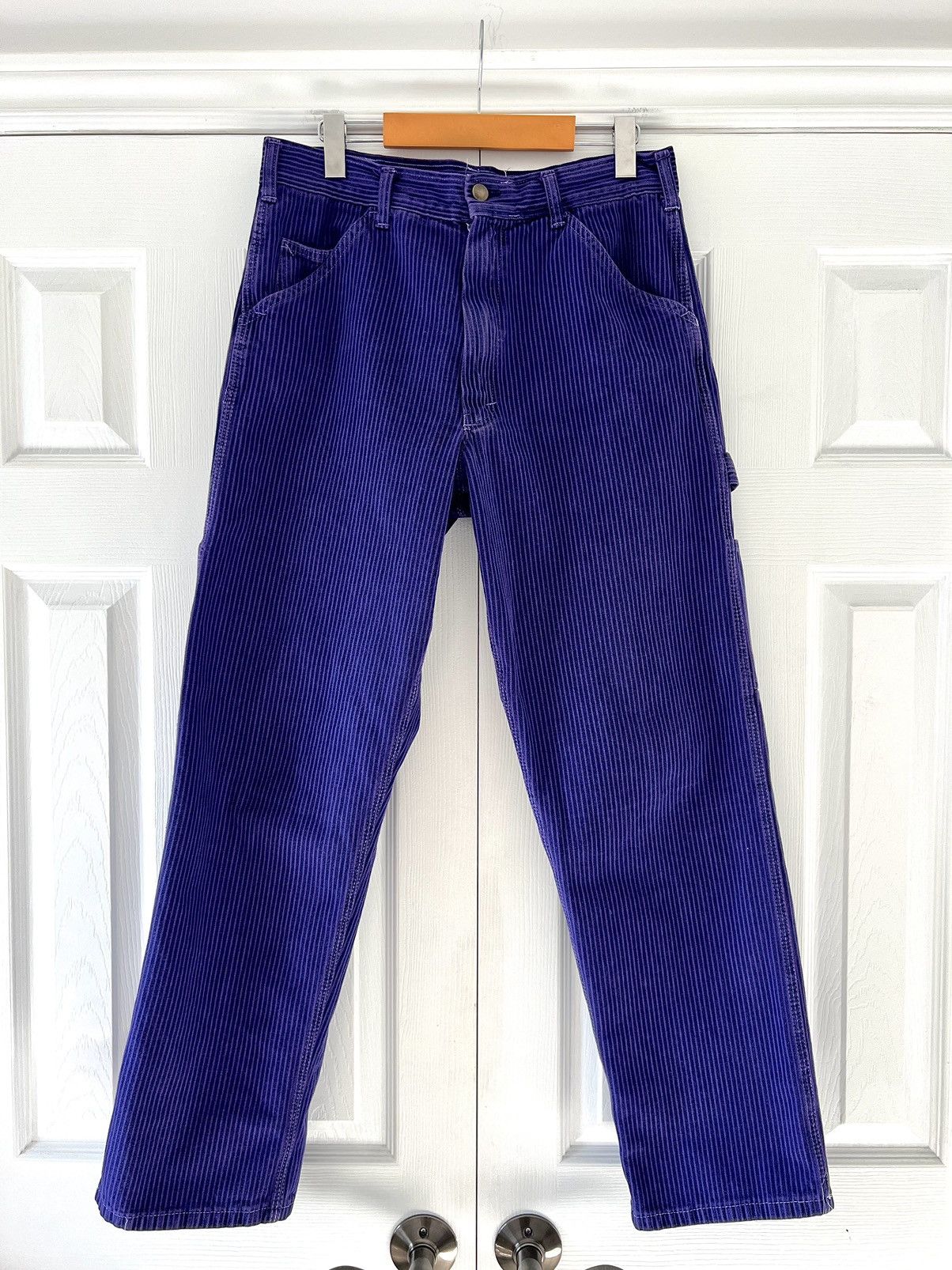 image of Purple Stan Ray Carpenter Pants, Men's (Size 32)