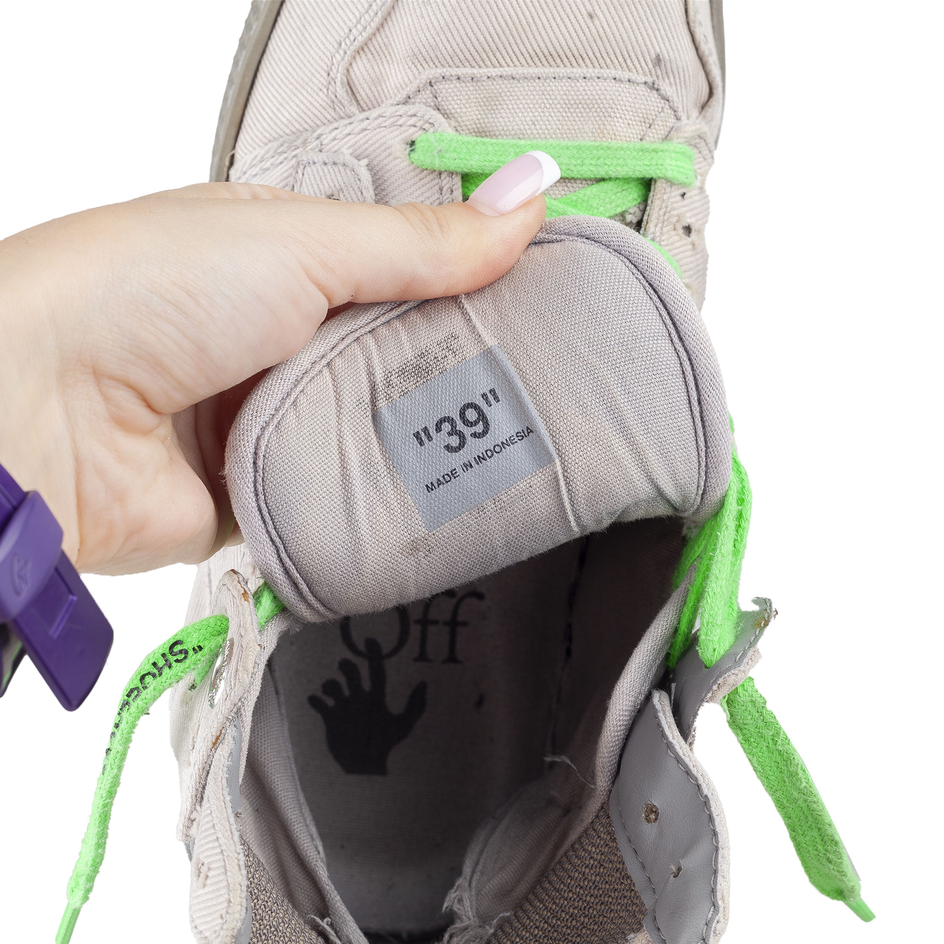 Off-White OFF-WHITE FW 2019 Off Court 3.0 High Top Sneakers (40 EU) Size US 7 / EU 40 - 11 Thumbnail