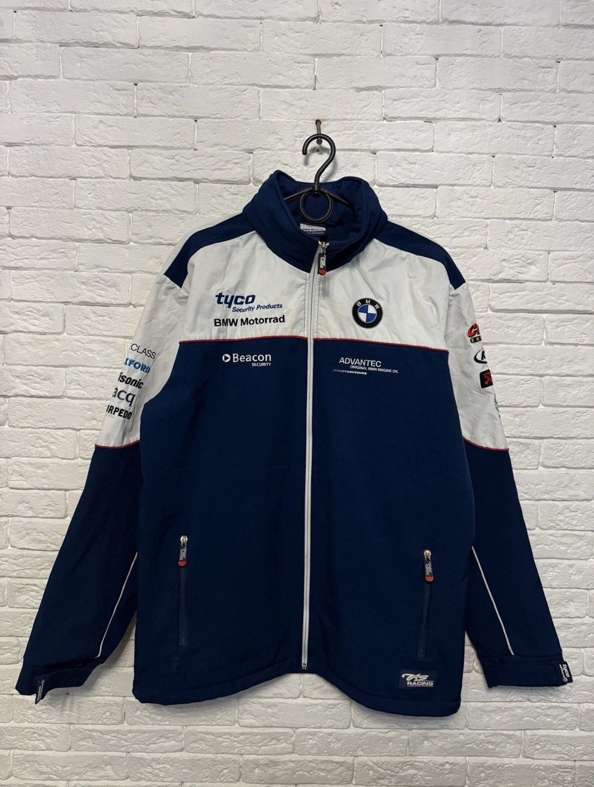 BMW BMW Motorroad Official Racing Shell Hooded Jacket Full Zip Size US XL / EU 56 / 4 - 1 Thumbnail