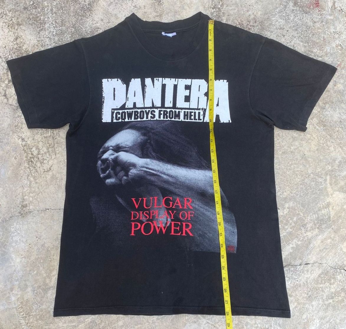 Band Tees Vintage 90s Pantera Cowboy From Hell Metal Band Tshirt Size US M / EU 48-50 / 2 - 3 Thumbnail