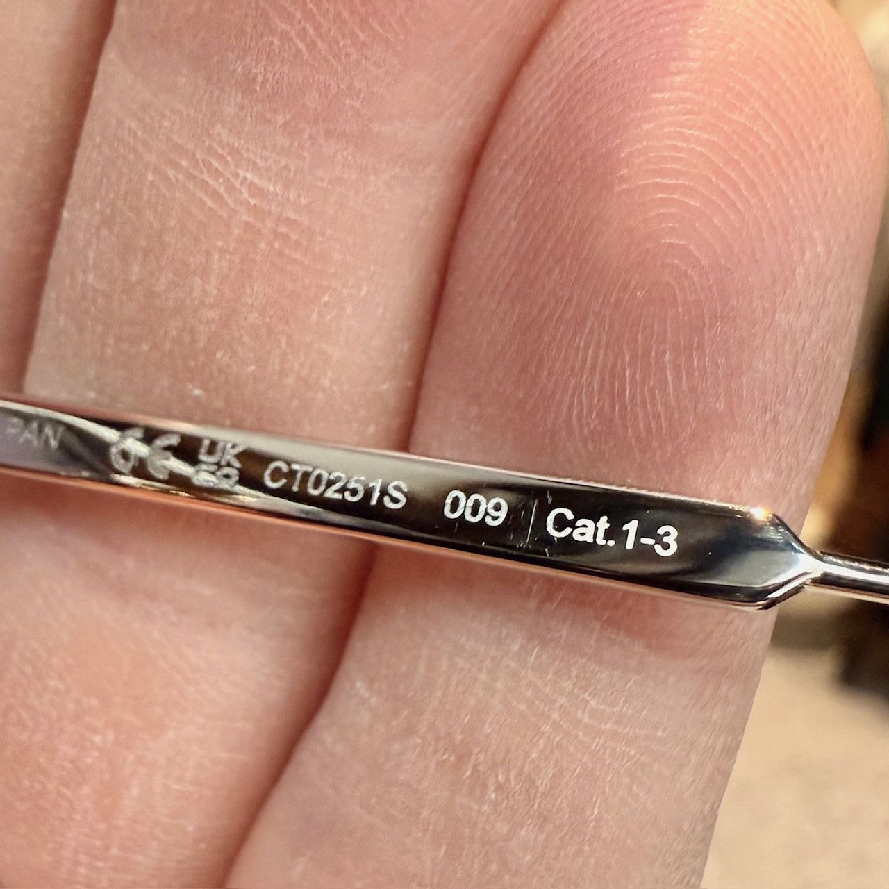 Cartier Cartier CT0251S C De Cartier Titanium Photocromatic Glasses Size ONE SIZE - 10 Thumbnail