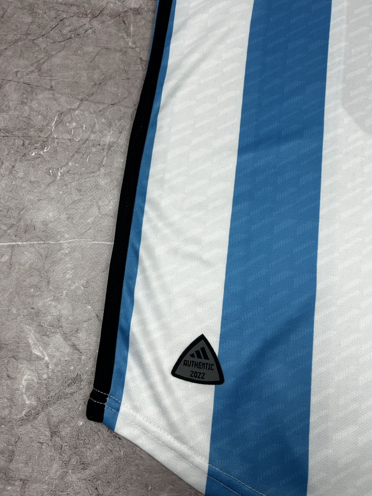 Adidas Adidas Argentina 2022 Messi Home Jersey Player Version Size US L / EU 52-54 / 3 - 4 Thumbnail