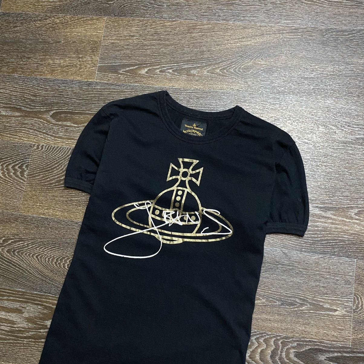 Vivienne Westwood Vivienne Westwood T-shirt Big Logo Size M/L Tee Size US L / EU 52-54 / 3 - 2 Thumbnail