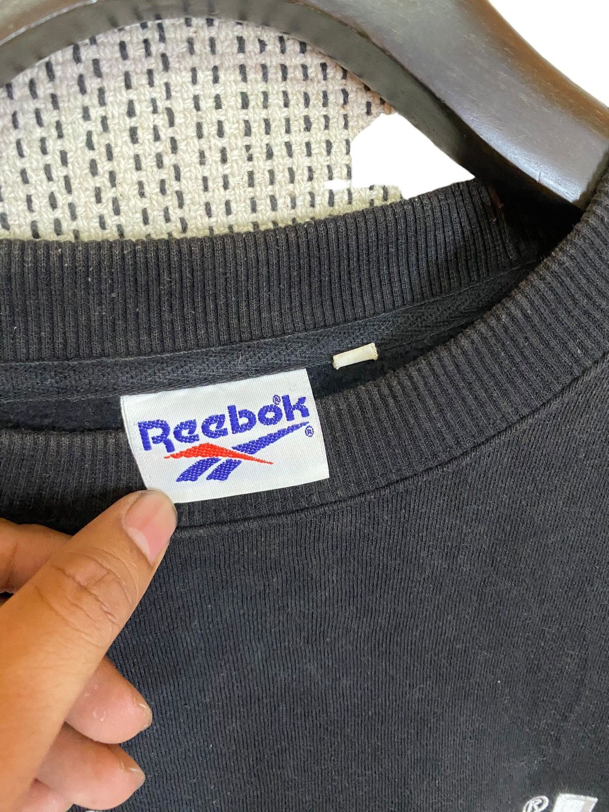 Reebok × Vintage Vintage 90s reebok spellout sweatshirt crewneck size L Size US L / EU 52-54 / 3 - 4 Thumbnail