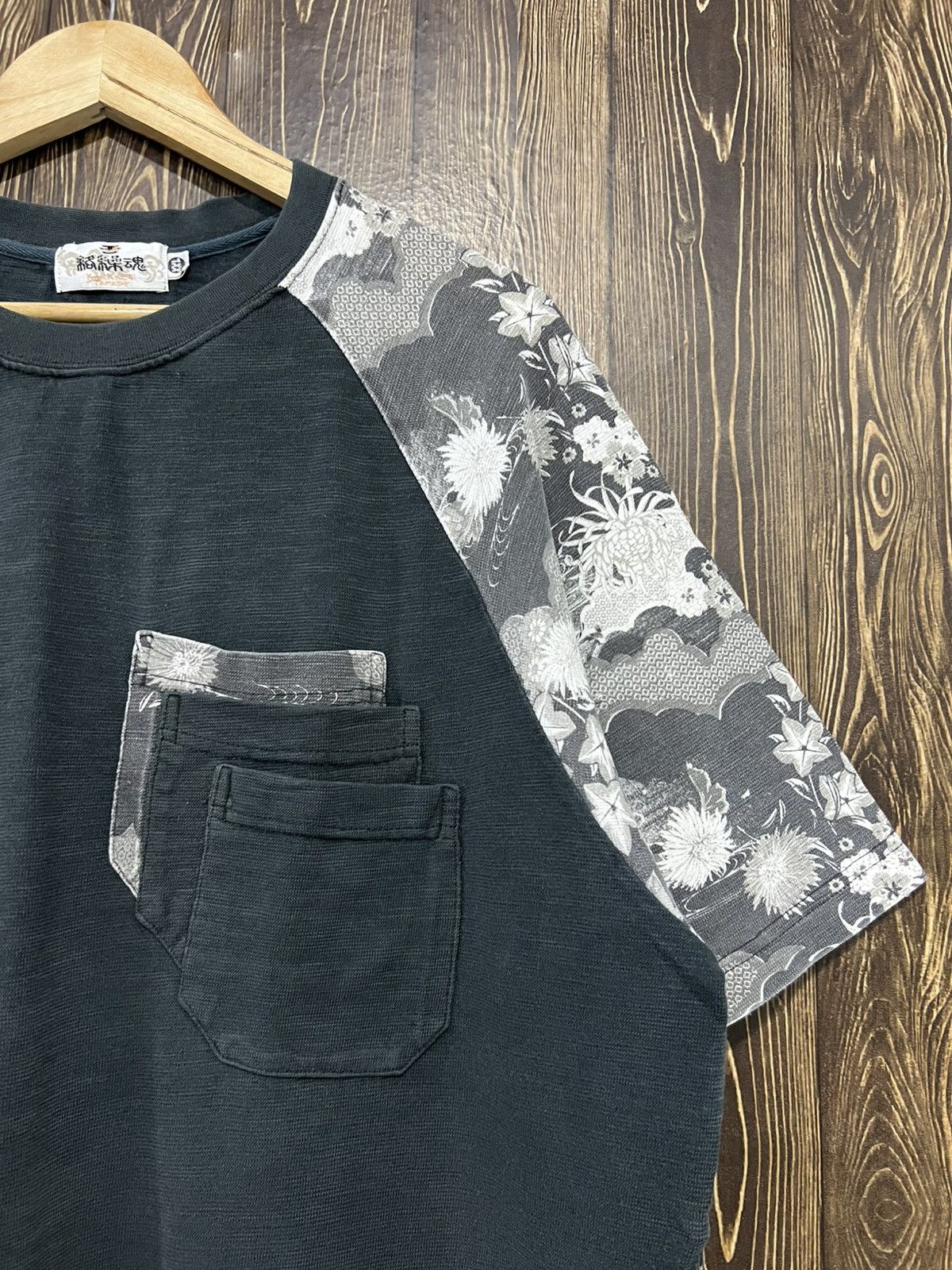 Karakuri Tamashii Vintage Karakuri Tamashi Japanese Embroidery Tshirt Size US XL / EU 56 / 4 - 7 Thumbnail