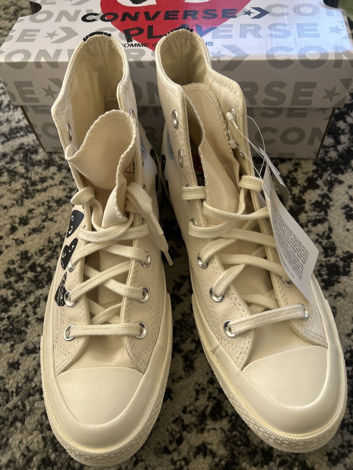 Comme des Garcons PLAY COMME des GARÇONS PLAY Converse Edition Chuck 70 Sneaker Size US 8 / IT 38 - 8 Thumbnail