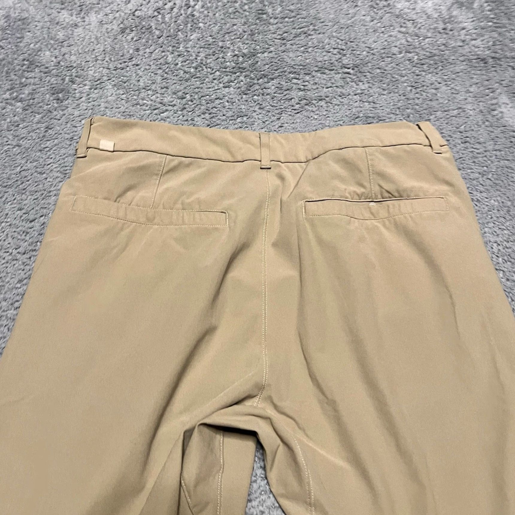 Lululemon Lululemon Commission Pants Mens 32 x29.5 Tan Slim Fit Warpstreme M5439S Beige Chino Inseam 29in Mens Size US 32 / EU 48 - 6 Thumbnail