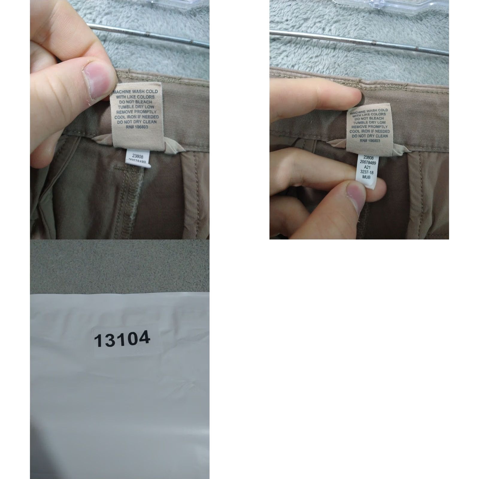 Duluth Trading Company Duluth Trading Co. Pants Womens 10x33 Beige Workday Warrior Chino Slim Leg Stretch Pants Slim Beige 10 Regular Women Mens Girls N/A Size 32" / US 10 / IT 46 - 8 Thumbnail