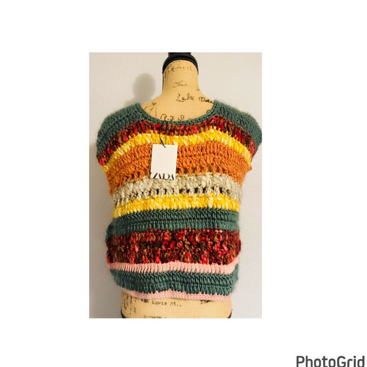 Zara ZARA Crochet Vest Size S / US 4 / IT 40 - 4 Thumbnail
