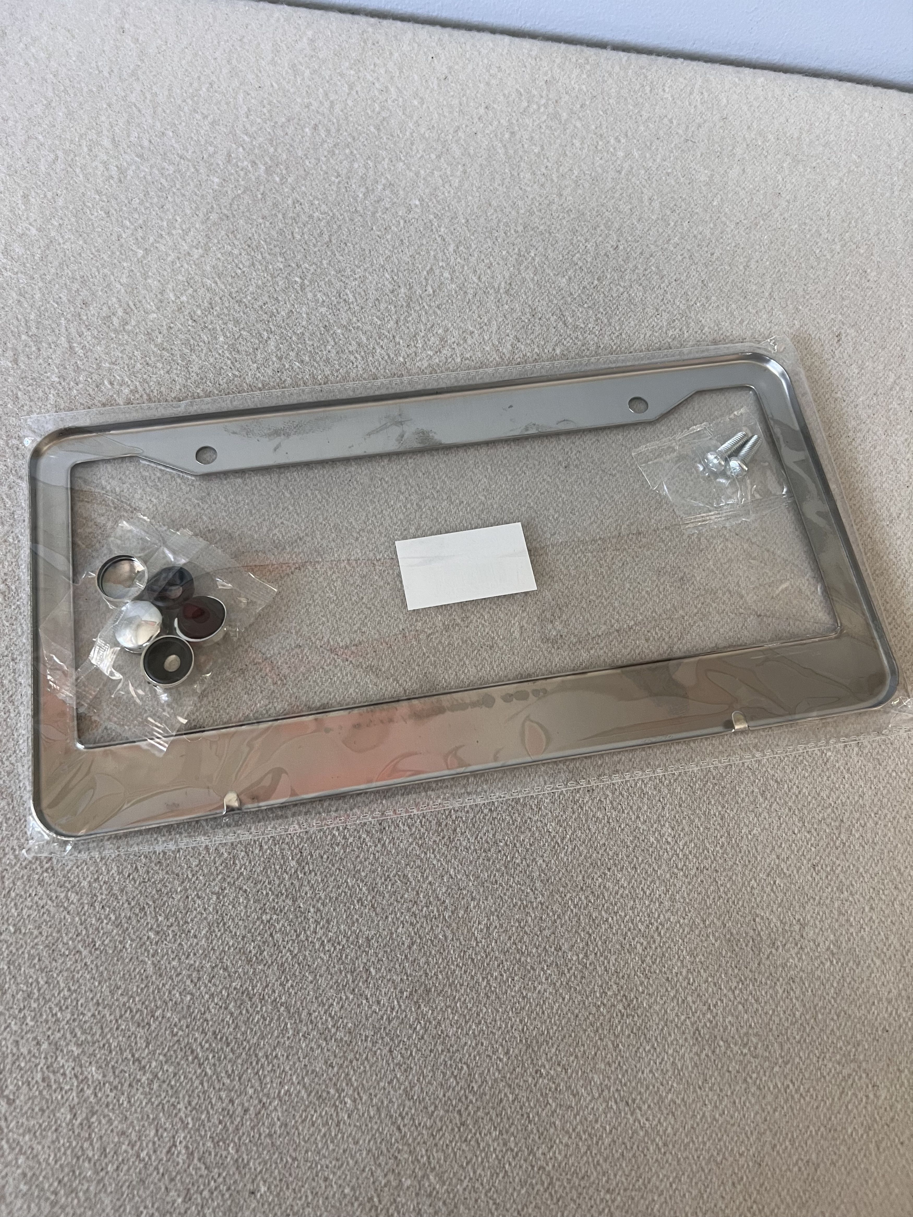 +44 × Club Sorayama Sorayama +44 Lewis Hamilton License Plate Frame Set of 2 Size ONE SIZE - 3 Thumbnail