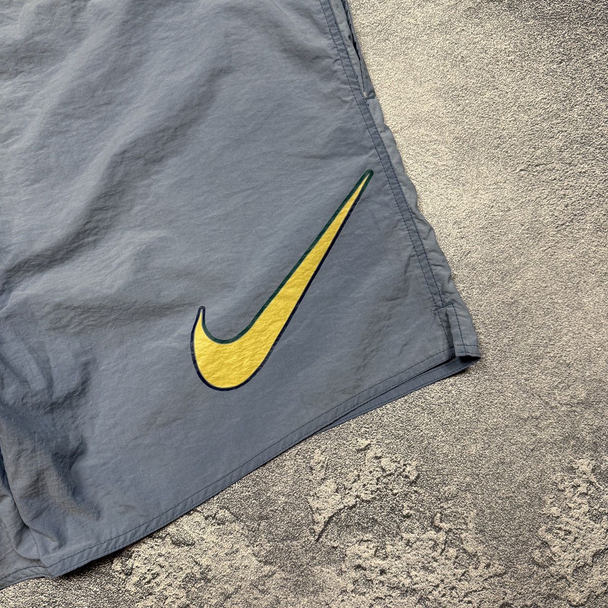 Nike × Vintage Nike Vintage Big Logo Shorts 90s Size US 34 / EU 50 - 6 Thumbnail