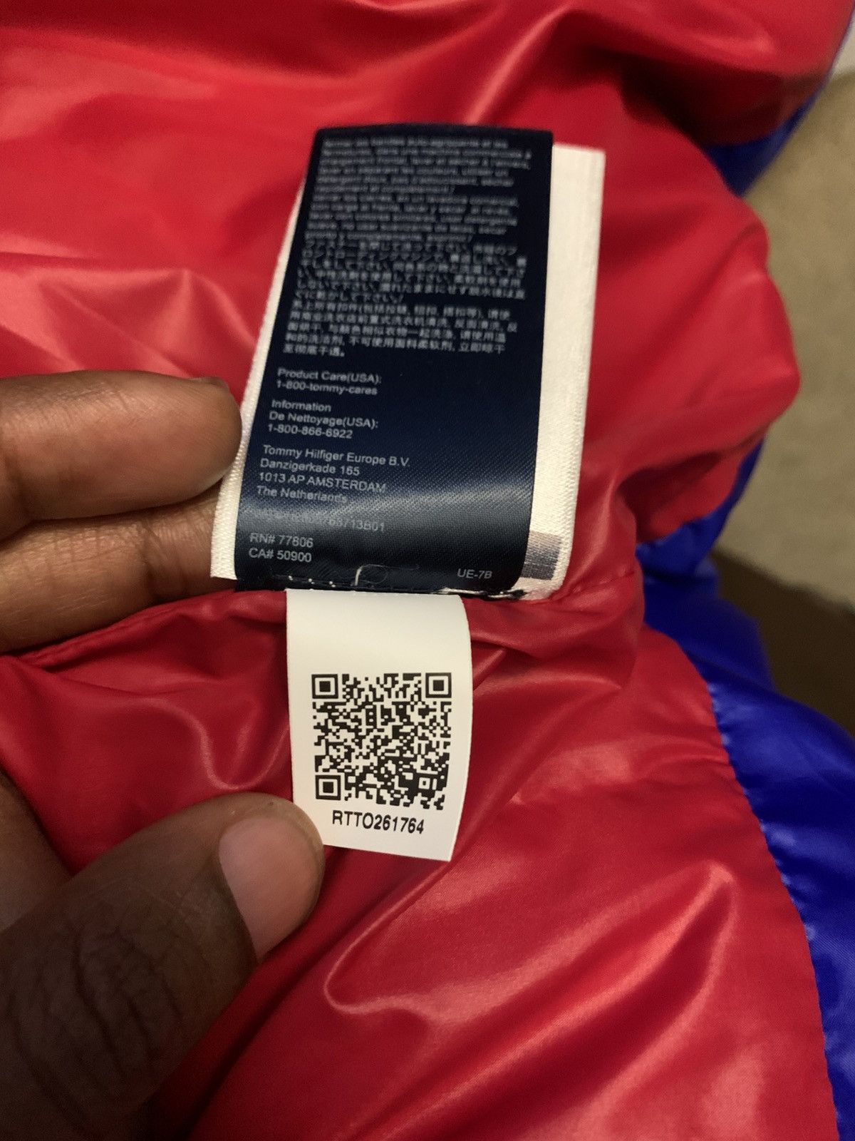 Tommy Hilfiger Long blue puffer coat from Tommy Hilfiger Size US M / EU 48-50 / 2 - 4 Thumbnail