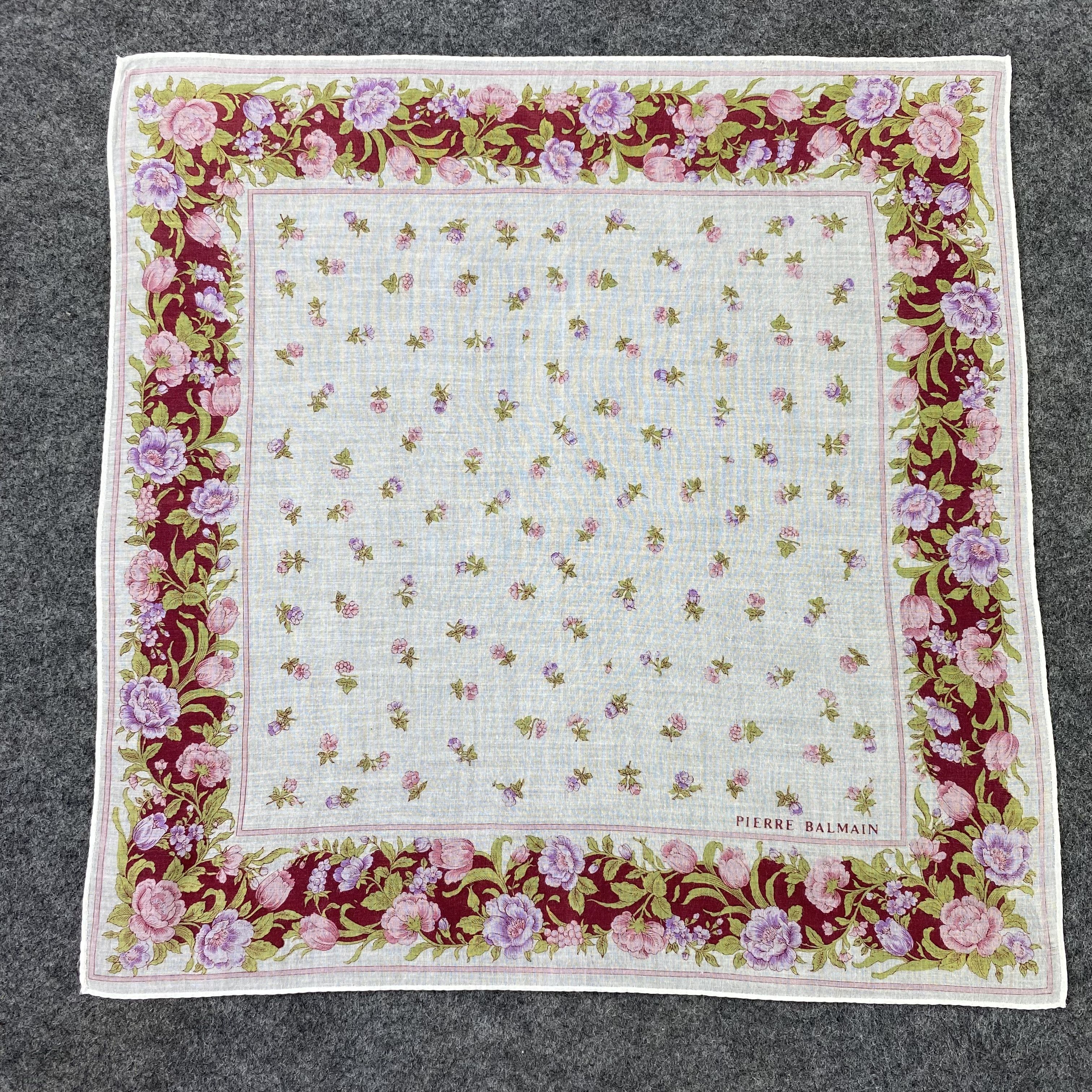 Pierre Balmain Pierre Balmain Handkerchief / Bandana / Neckerchief -B695 Size ONE SIZE - 3 Thumbnail