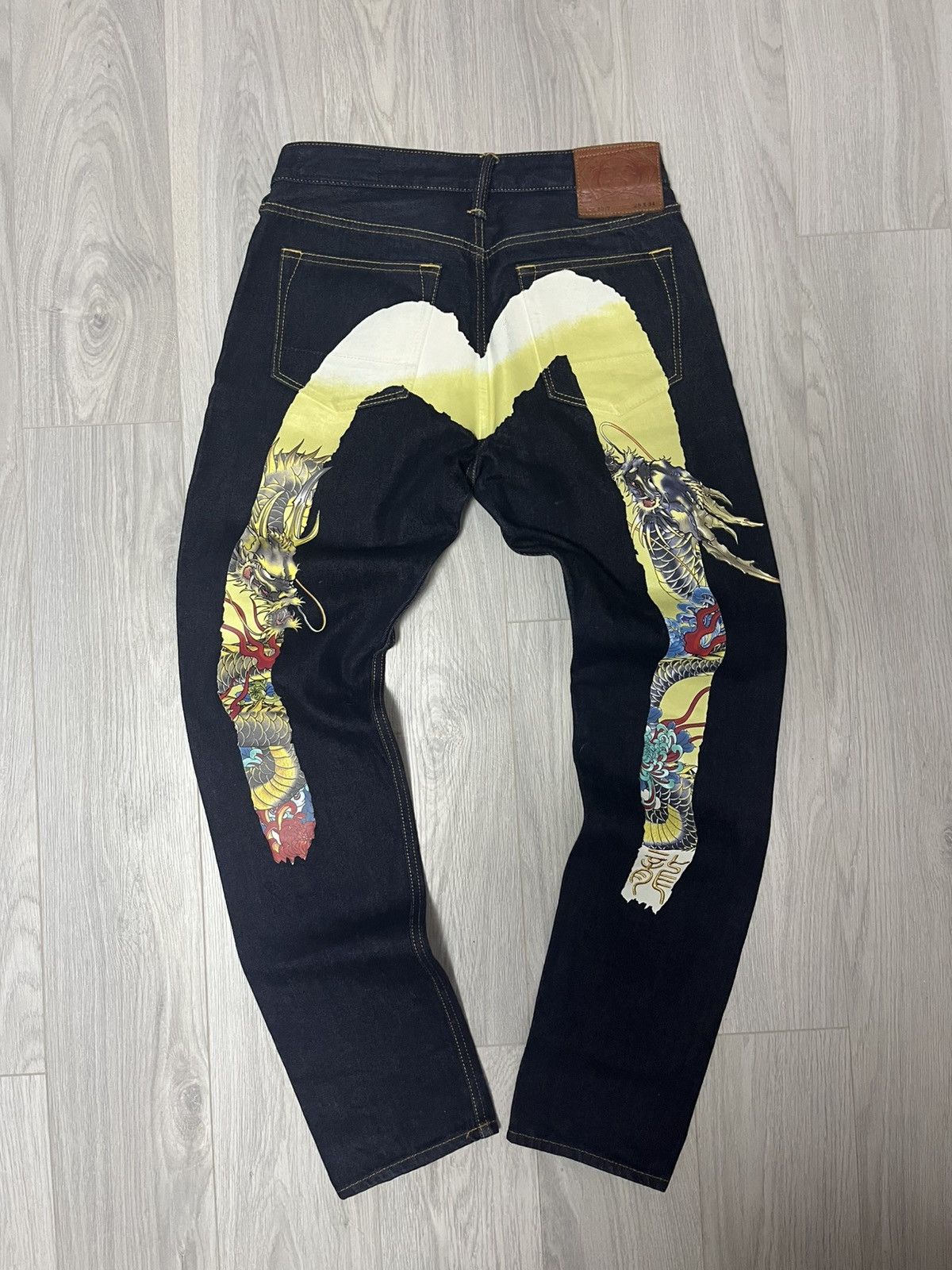 Evisu Evisu Daicock Dragon Jeans Size US 29 - 1 Thumbnail
