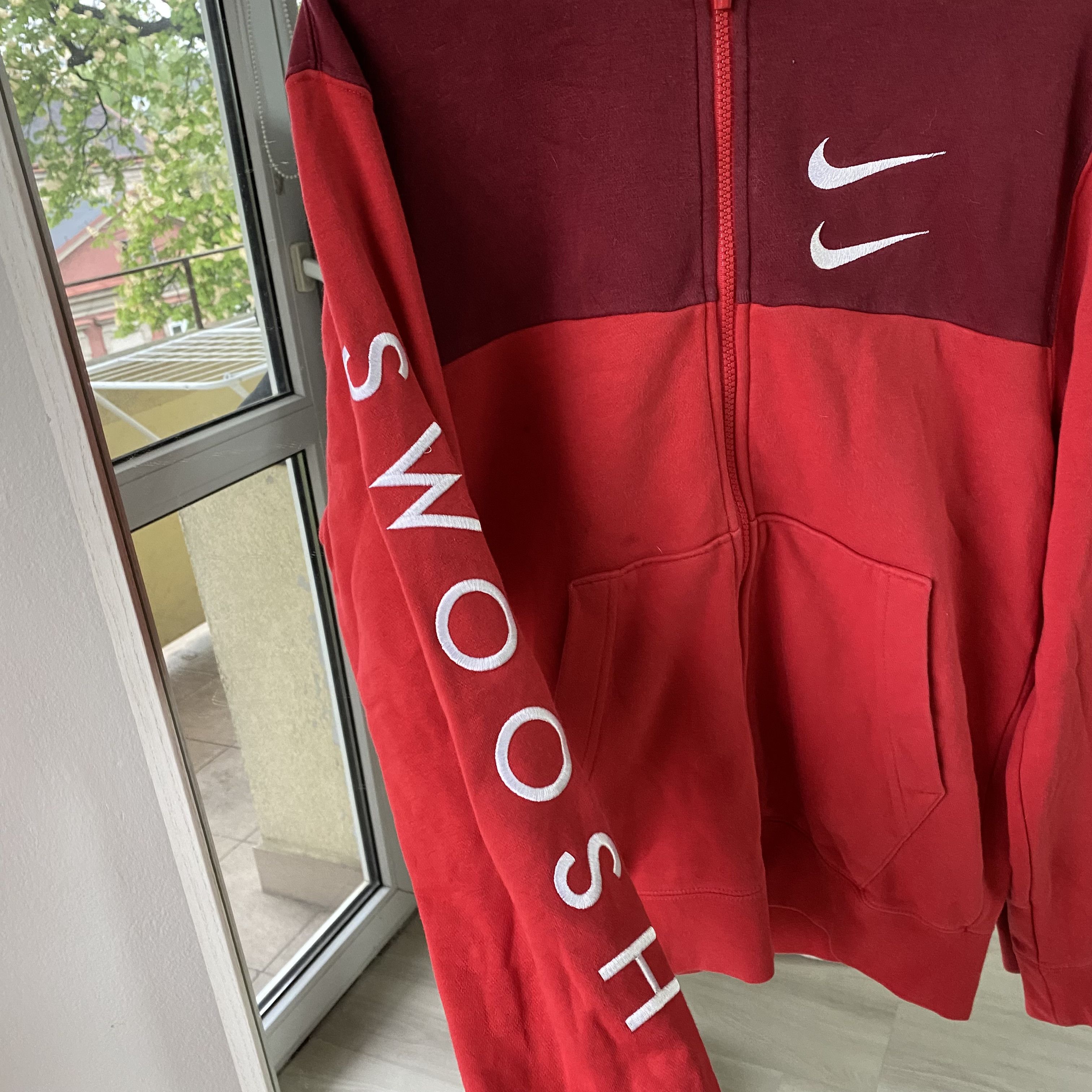 Nike Hoodie nike double swoosh center logo Size S / US 4 / IT 40 - 3 Thumbnail