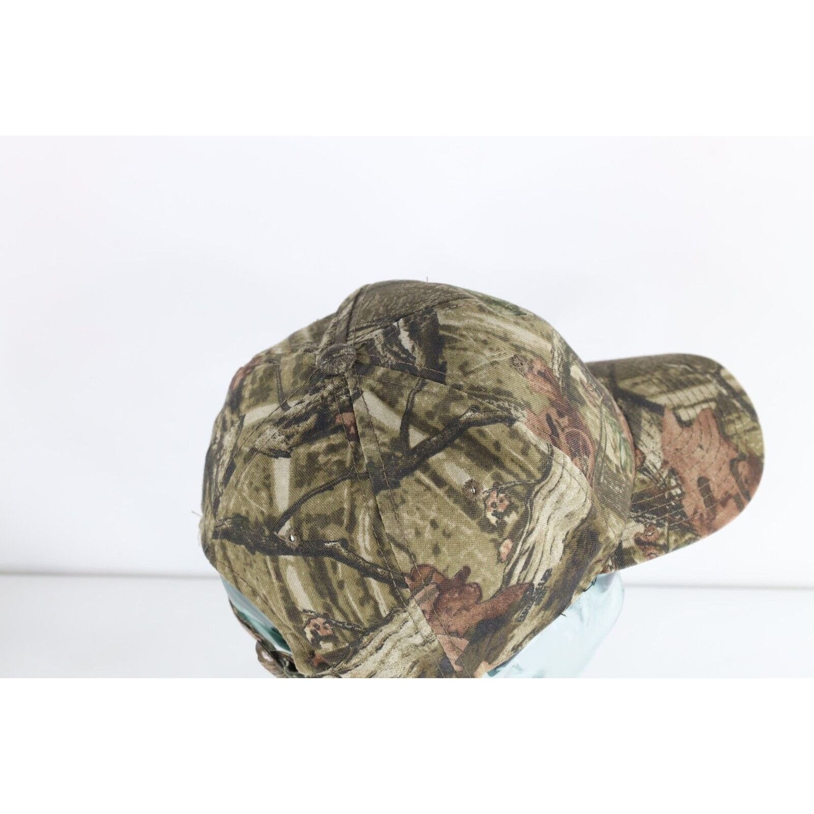 Vintage Vintage Cabelas Break Up Camouflage Canvas Strapback Hat Size ONE SIZE - 6 Thumbnail
