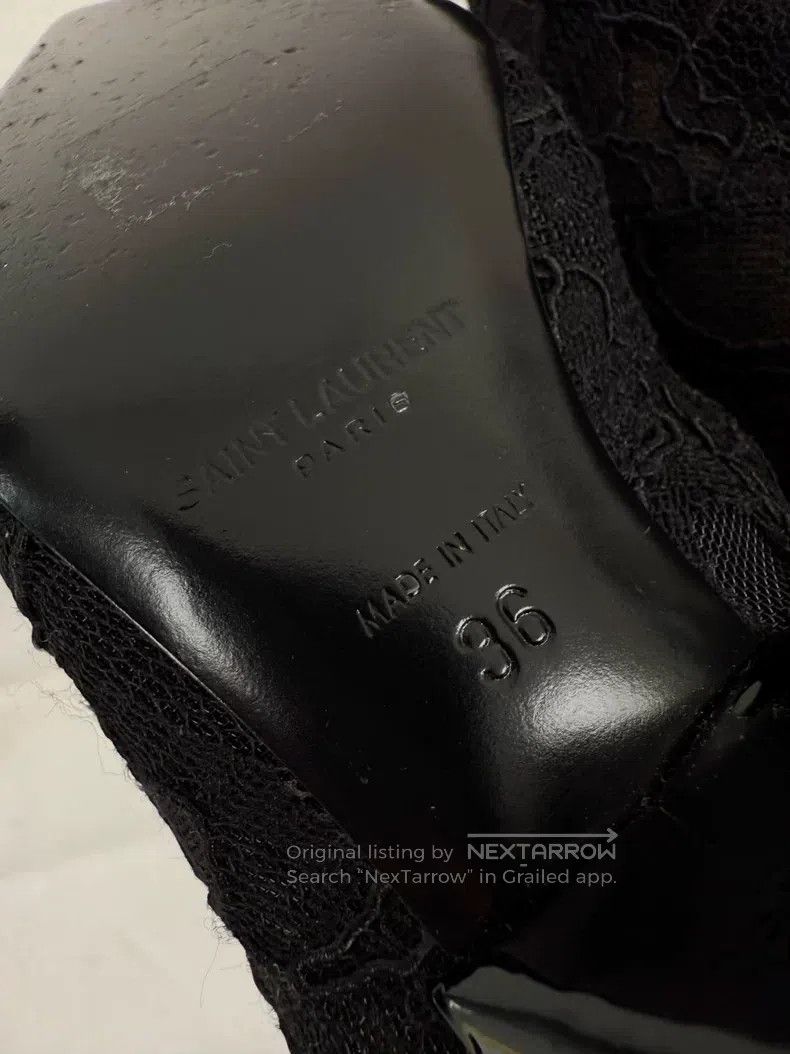 Saint Laurent Paris Saint Laurent Paris Lace-Up Boots Size US 5.5 / IT 35.5 - 5 Thumbnail
