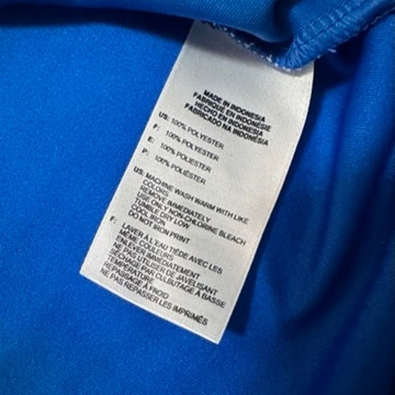 Adidas Adidas royal blue short sleeve athletic shirt size XL Size US XL / EU 56 / 4 - 5 Thumbnail